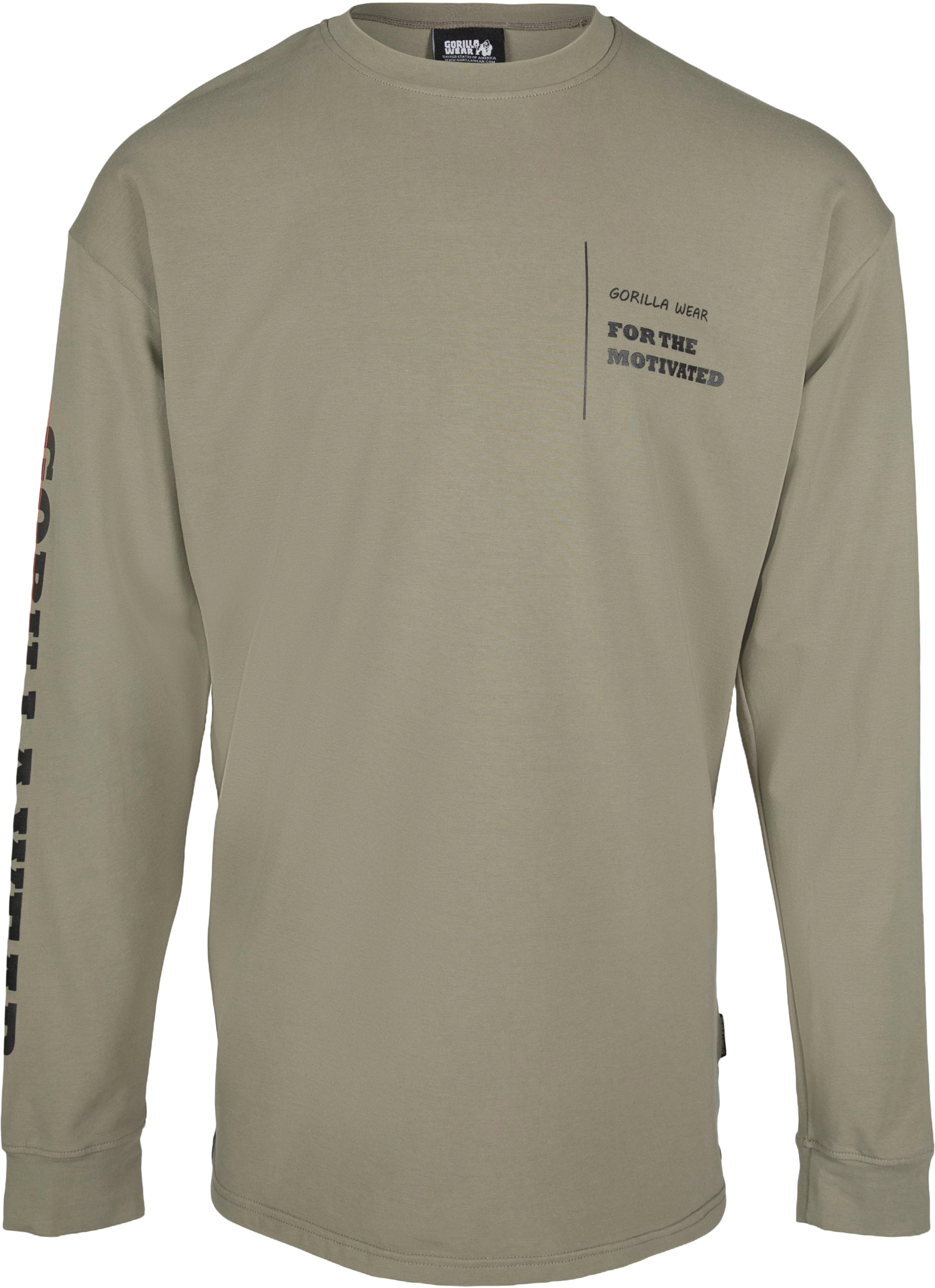 GORILLA WEAR, Boise Oversized Long Sleeve