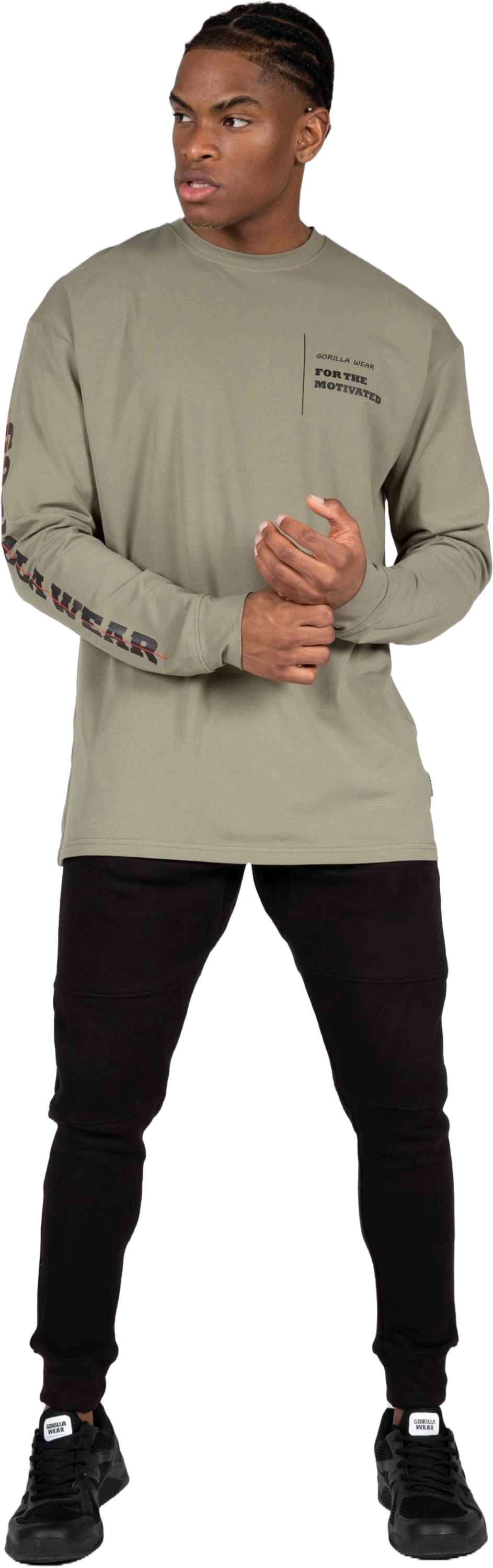 GORILLA WEAR, Boise Oversized Long Sleeve