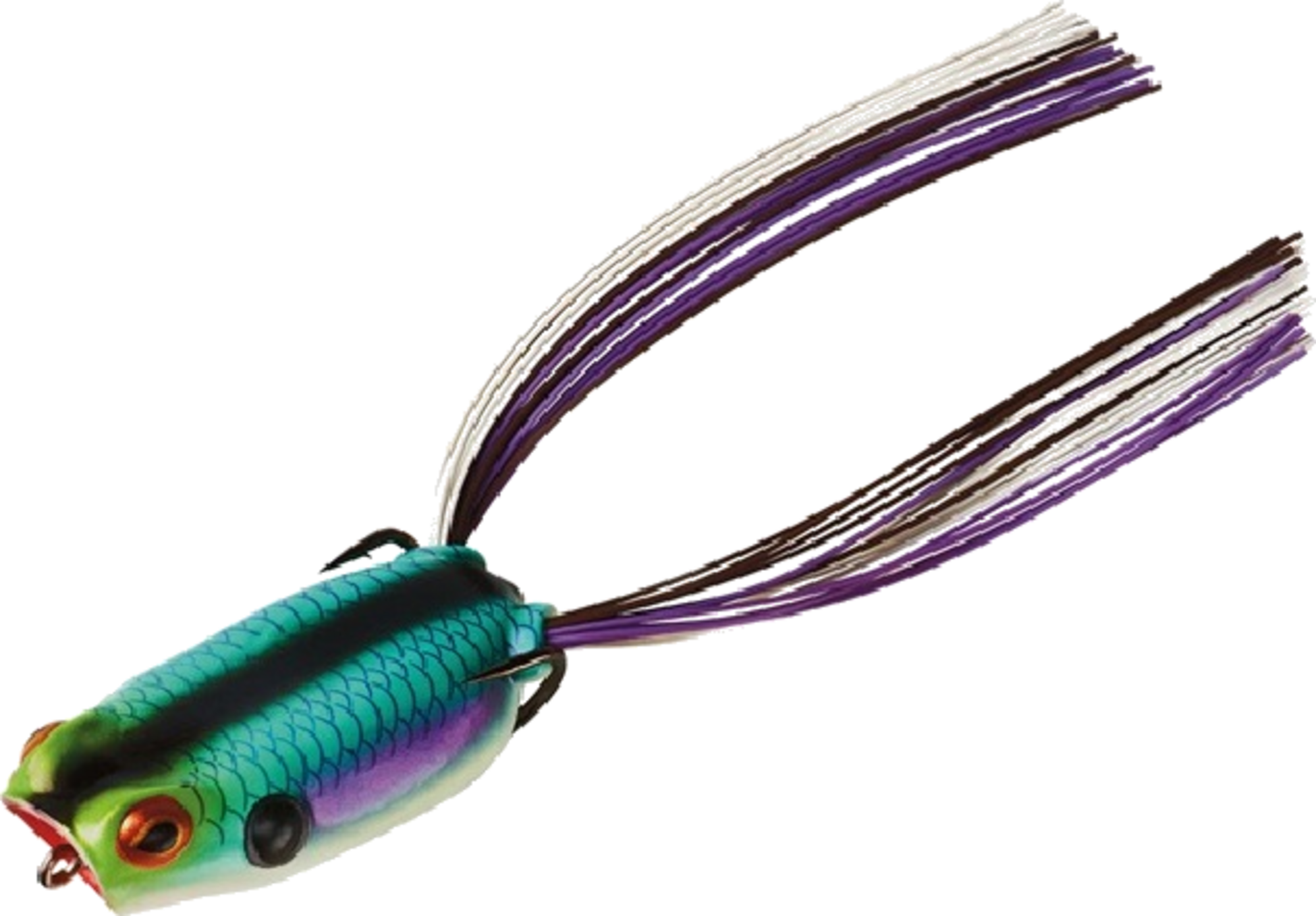BOOYAH, Booyah Poppin Pad Crasher Jr 7g 5cm - Aqua Frog