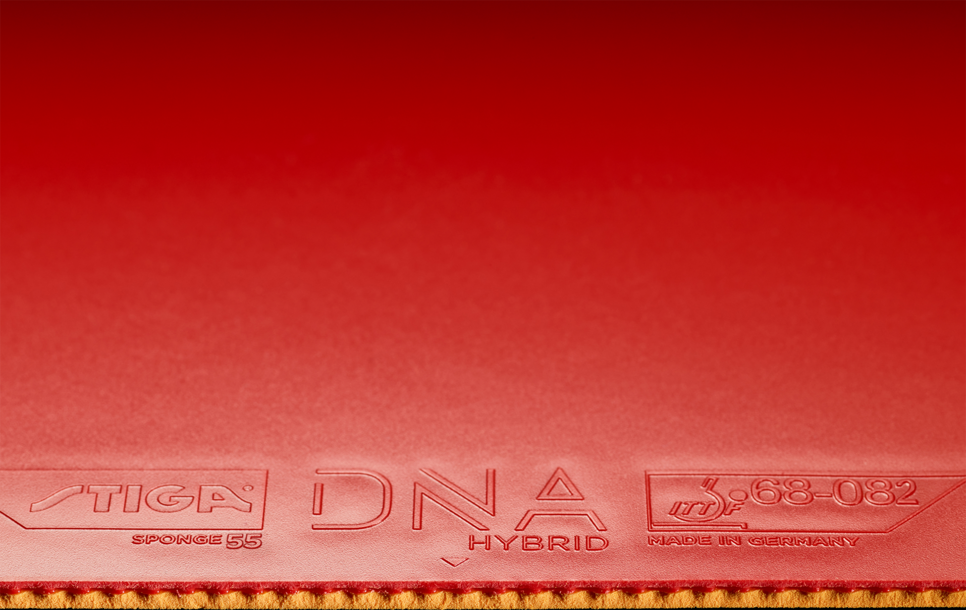 STIGA, Bordtennisgummi Dna Hybrid 55 Röd 2.2 Mm