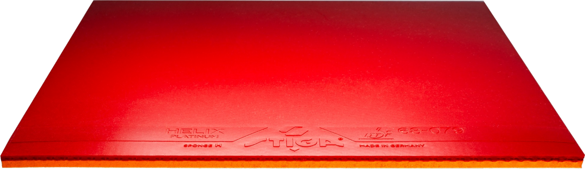 STIGA, Bordtennisgummi Helix Platinum H Red 2.2