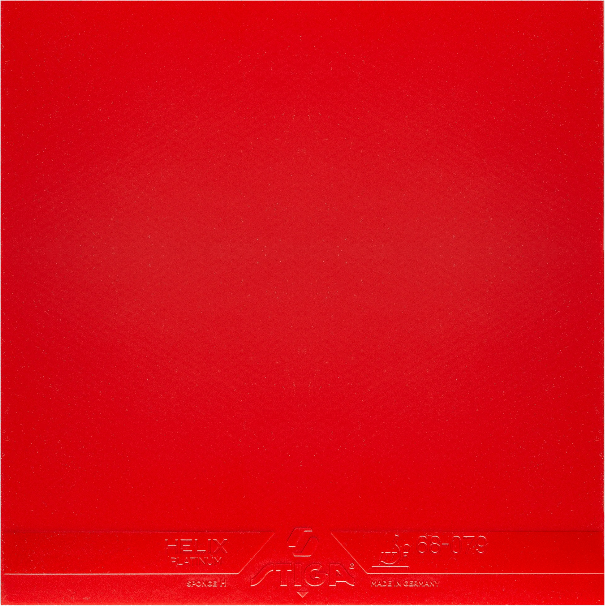 STIGA, Bordtennisgummi Helix Platinum Xh Red 2.2