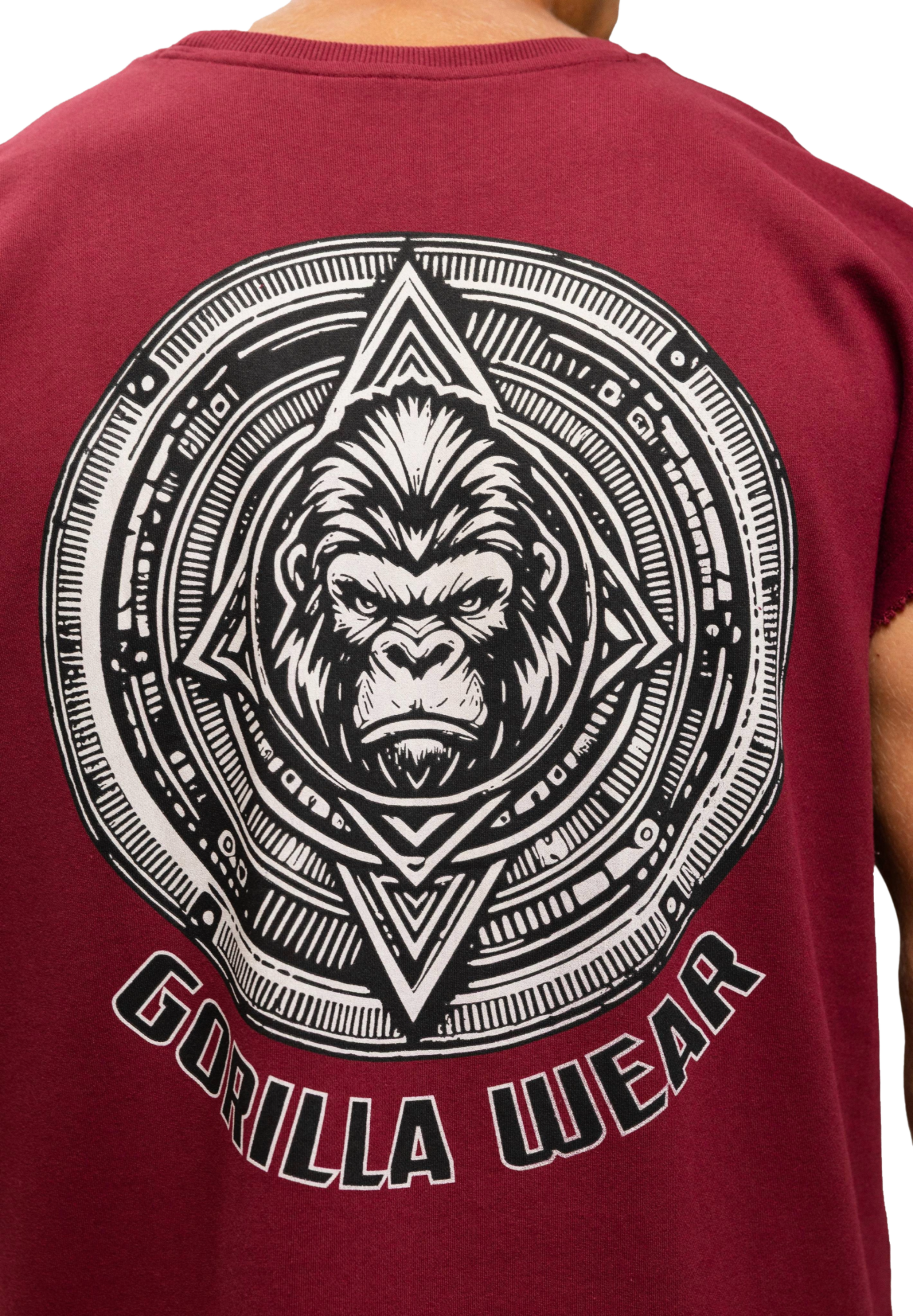 GORILLA WEAR, Bouse Cut Off Tank Top