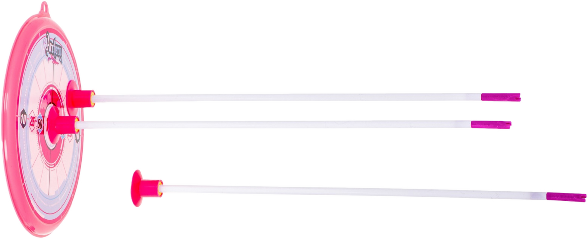 B2X, Bow With Arrows And Target Set Pink