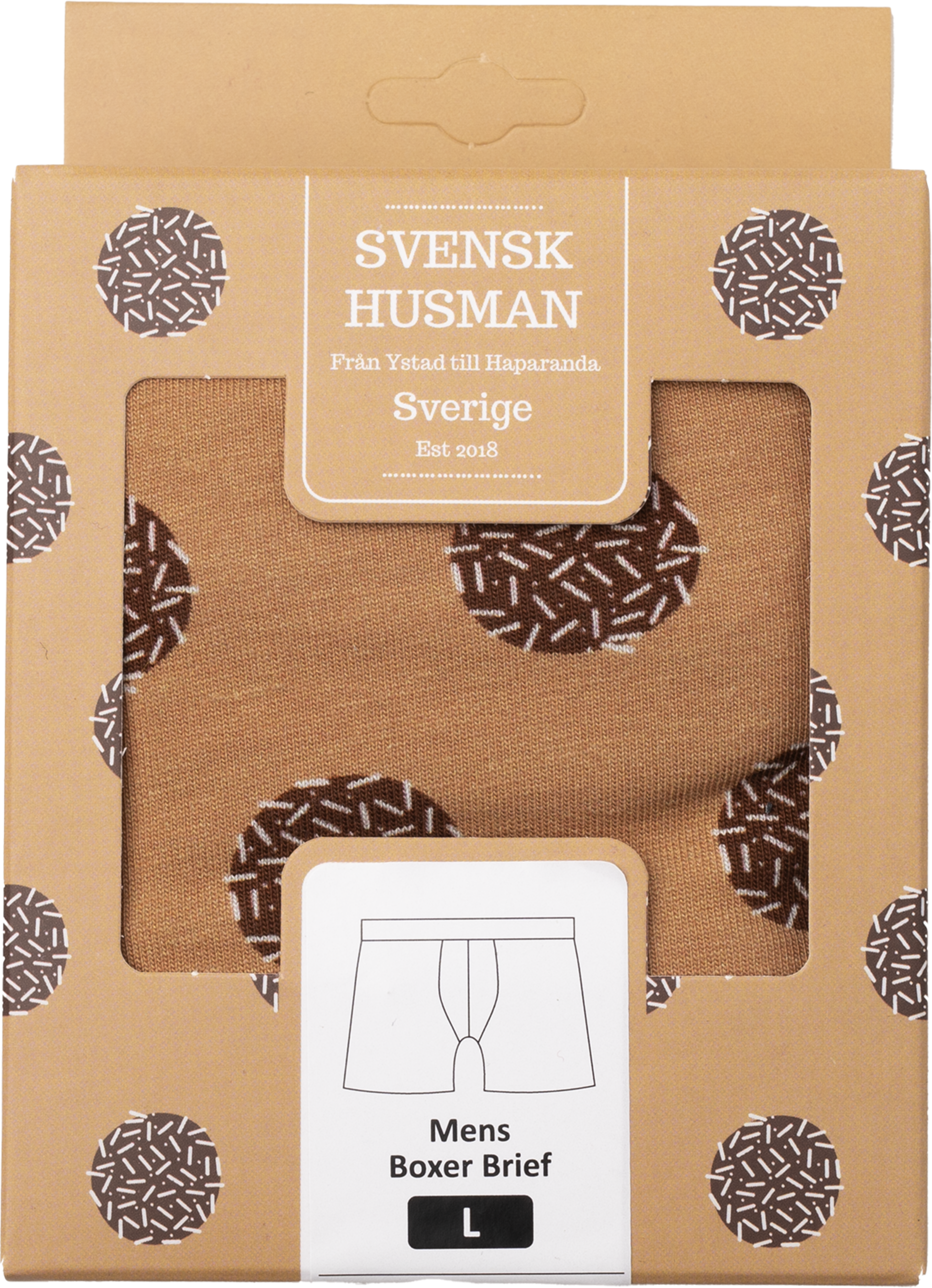 SVENSK HUSMAN, Boxer Chokladboll 1p