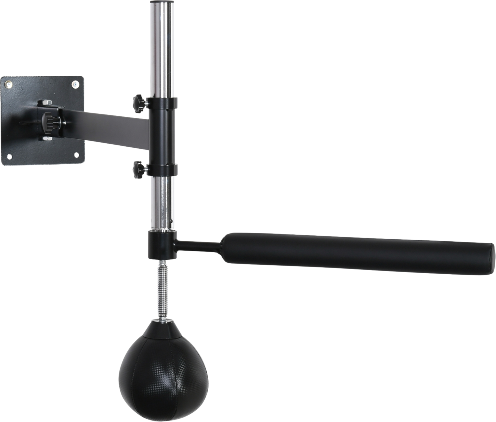 NORTHIX, Boxing Frame With Speedball Wall Mount, Foldable, With Reflex Bar, Height Adjustable, 360° Swing, Fo