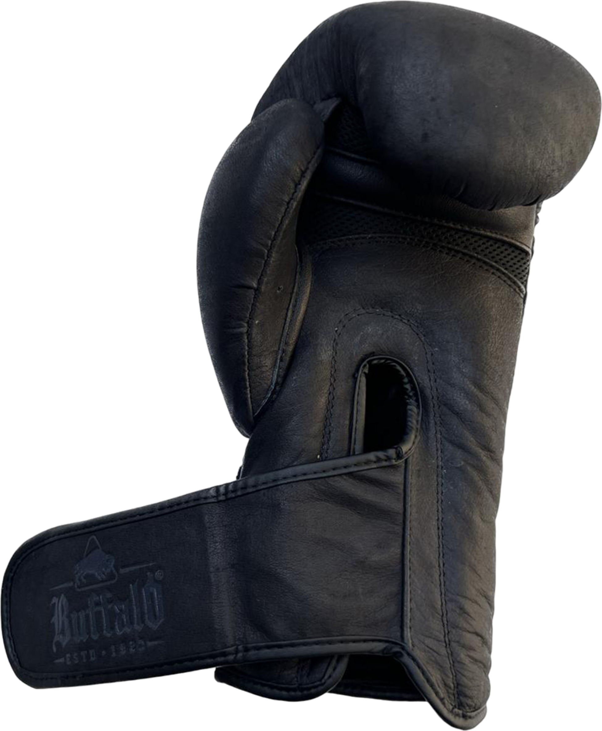 BUFFALO, Boxningshandskar I Buffalo L&auml;der Svart