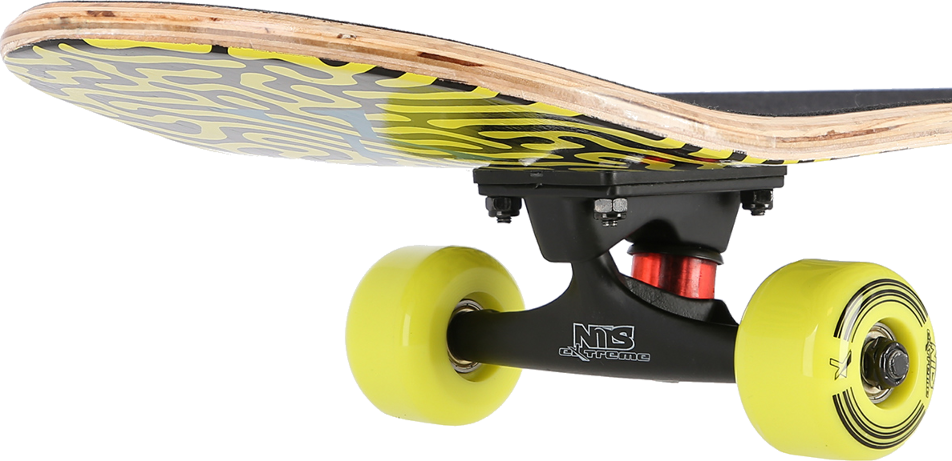 NORTHIX, Brain Skateboard, 31"" Maple Deck, Double Kick
