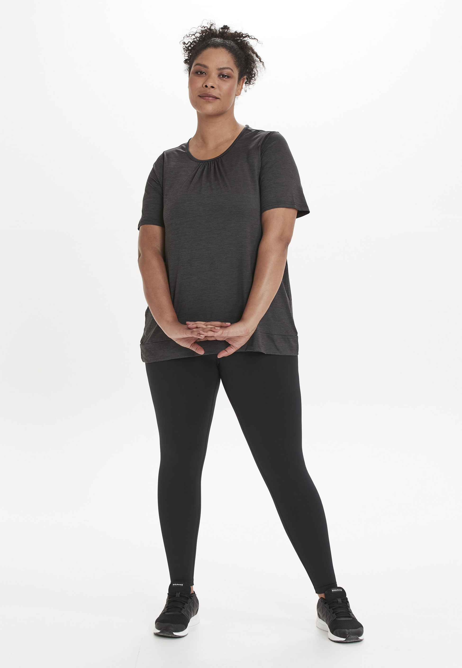 Q SPORTSWEAR, Bree Melange Functional Shirt