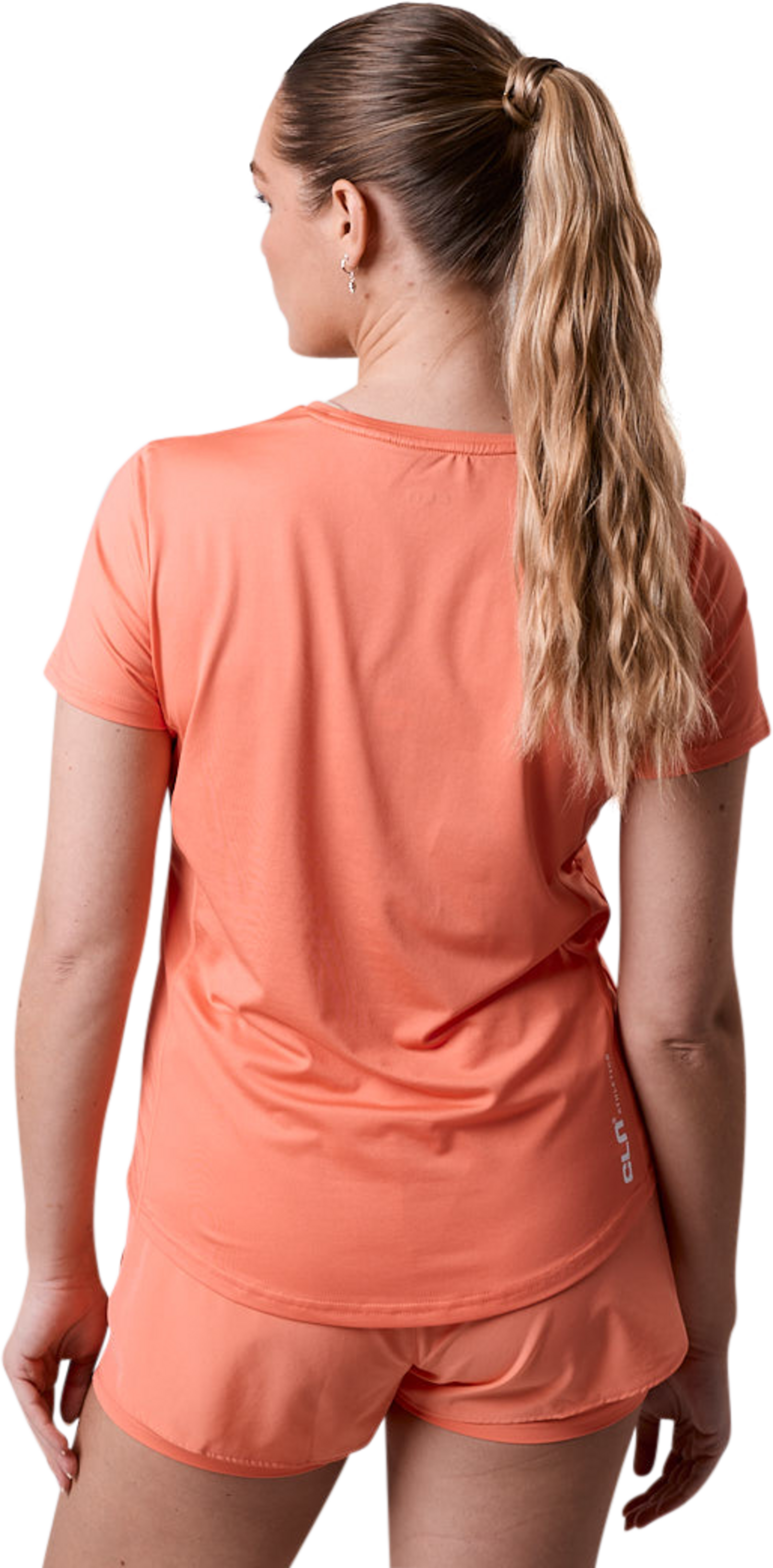 CLN ATHLETICS, Breeze Mesh T-shirt Coral Peach