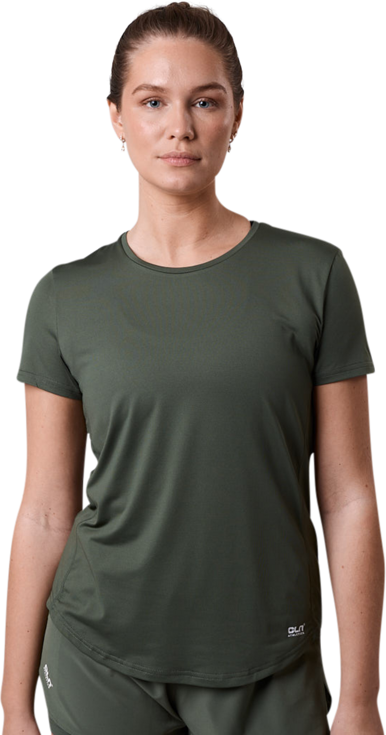 CLN ATHLETICS, Breeze Mesh T-shirt Moss Green