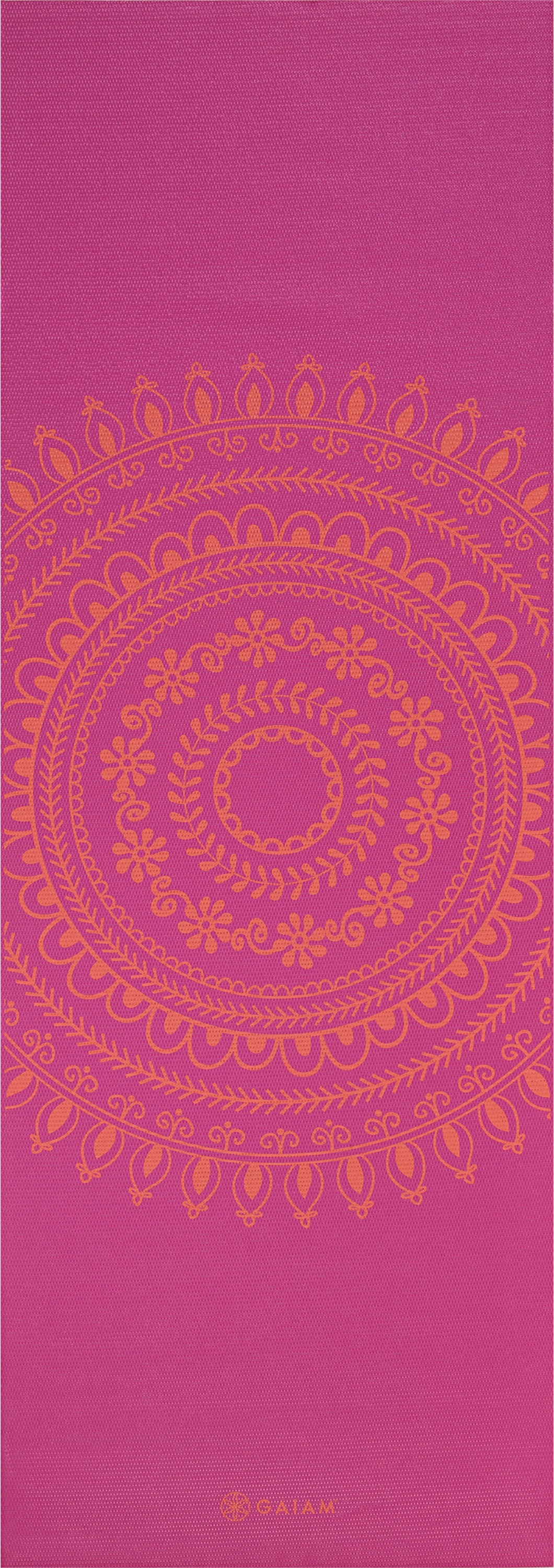 GAIAM, Bright Marrakesh Yoga Mat 6mm