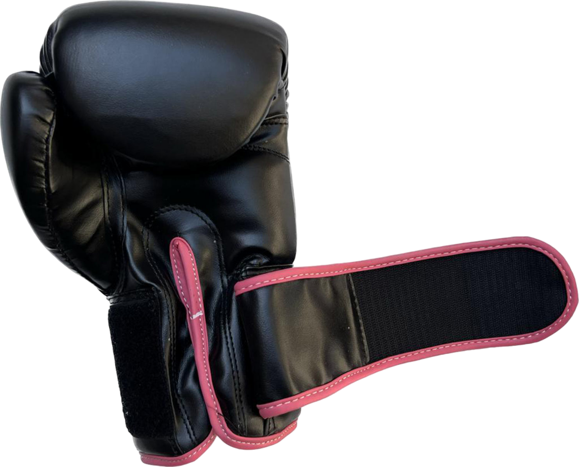BUFFALO, Buffalo Outrage Boxing Gloves Black With Pink 10oz