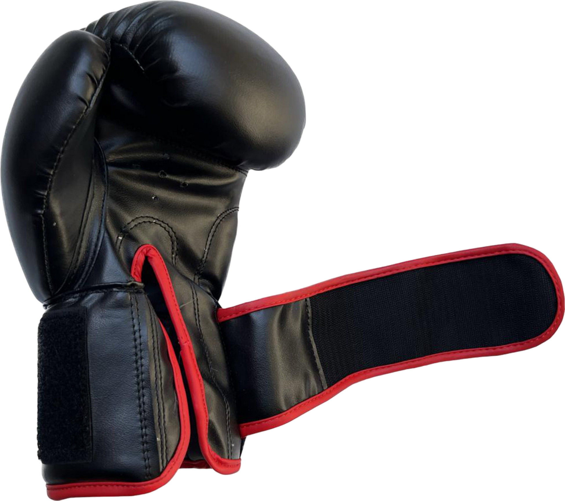 BUFFALO, Buffalo Winner Boxing Gloves Black With Red 12oz