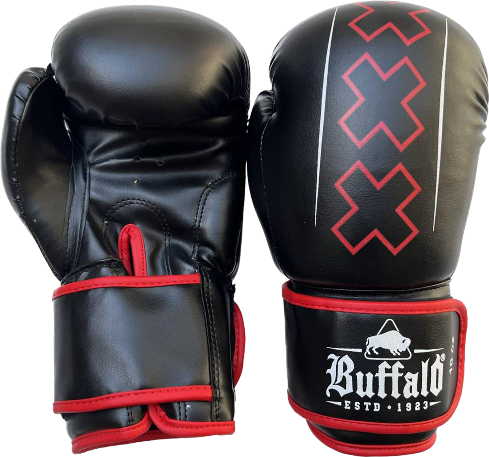 BUFFALO, Buffalo Winner Boxningshandskar Svarta Med Röda