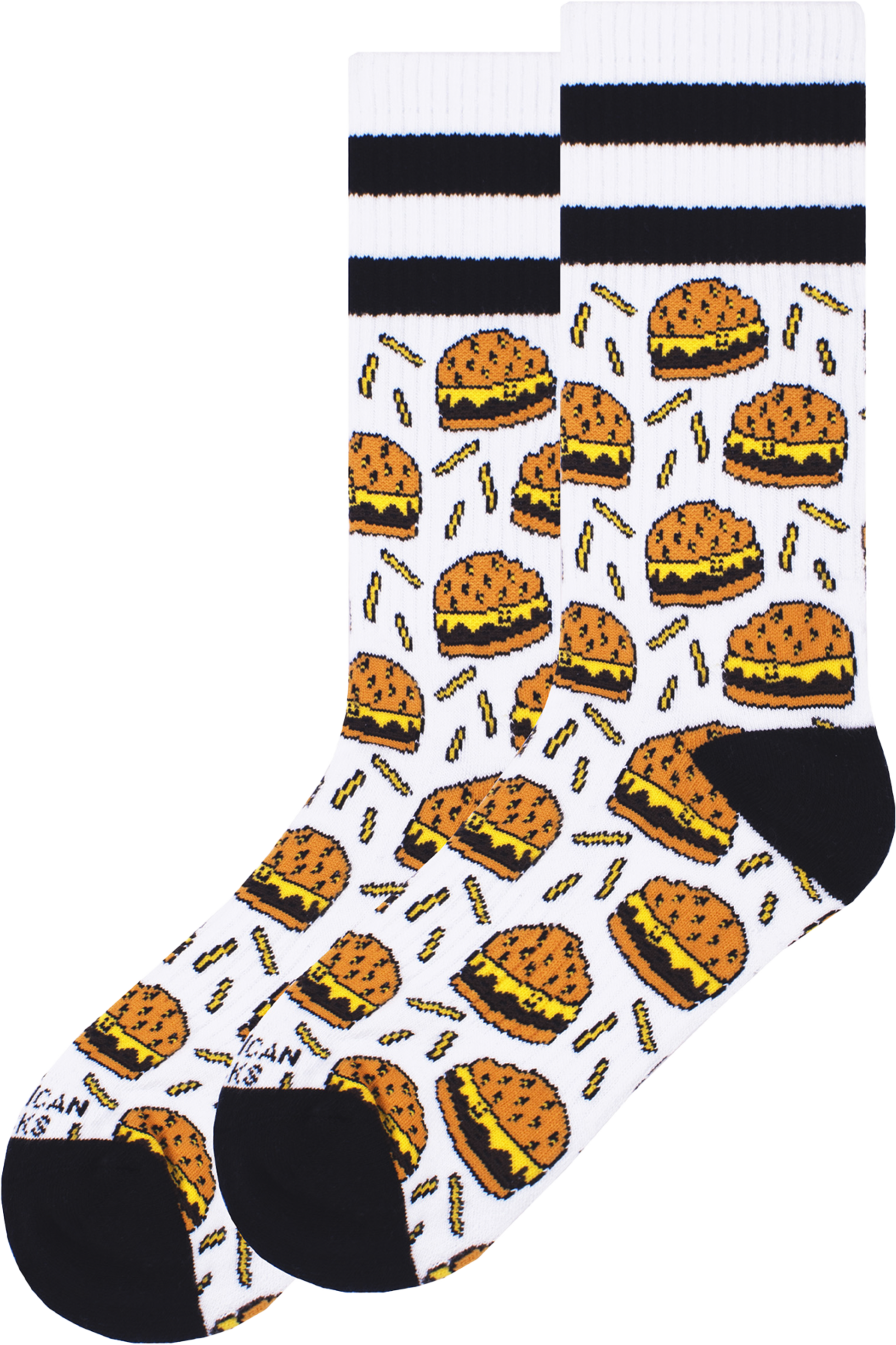 AMERICAN SOCKS, Burger Mania - Mid High