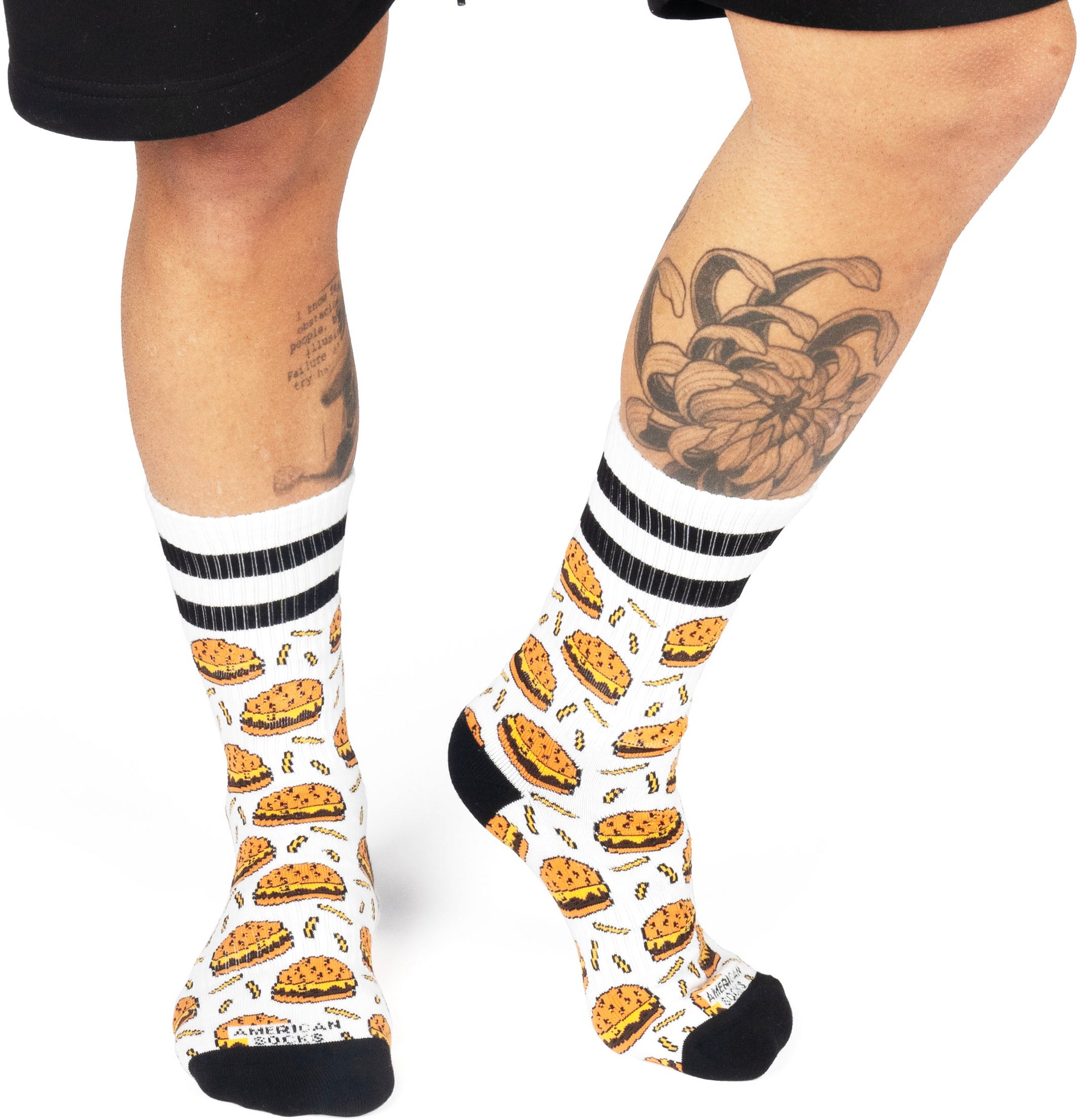 AMERICAN SOCKS, Burger Mania - Mid High