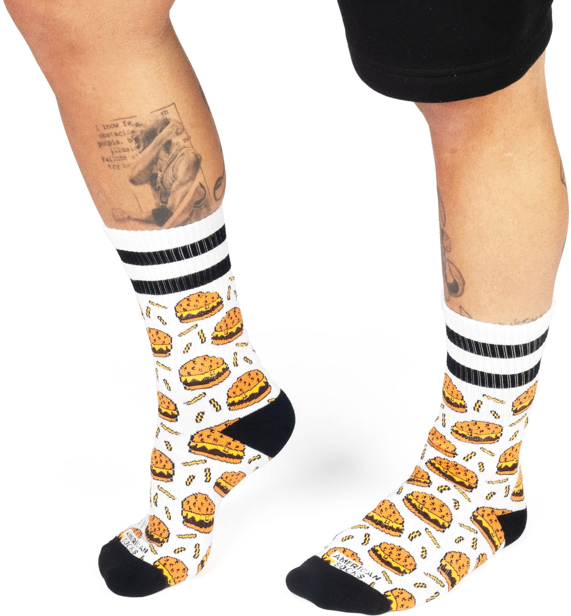 AMERICAN SOCKS, Burger Mania - Mid High