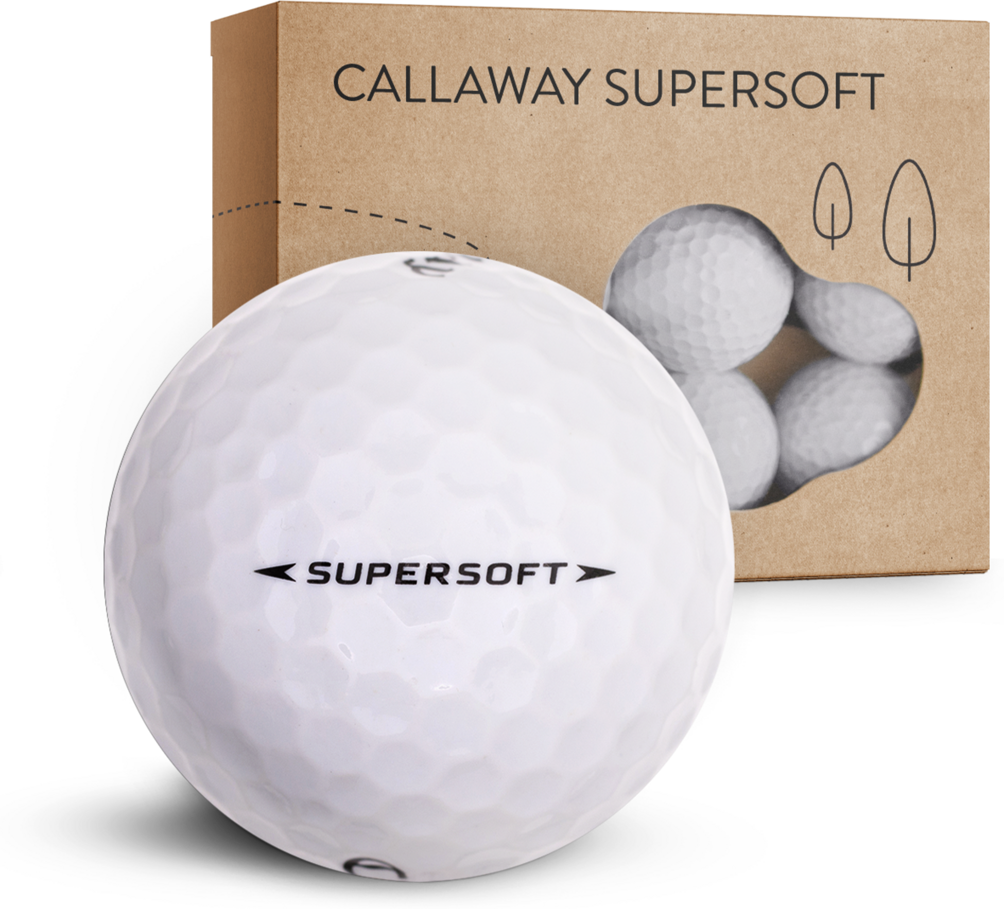 OUT OF BOUNDS, Callaway Supersoft  12-pack