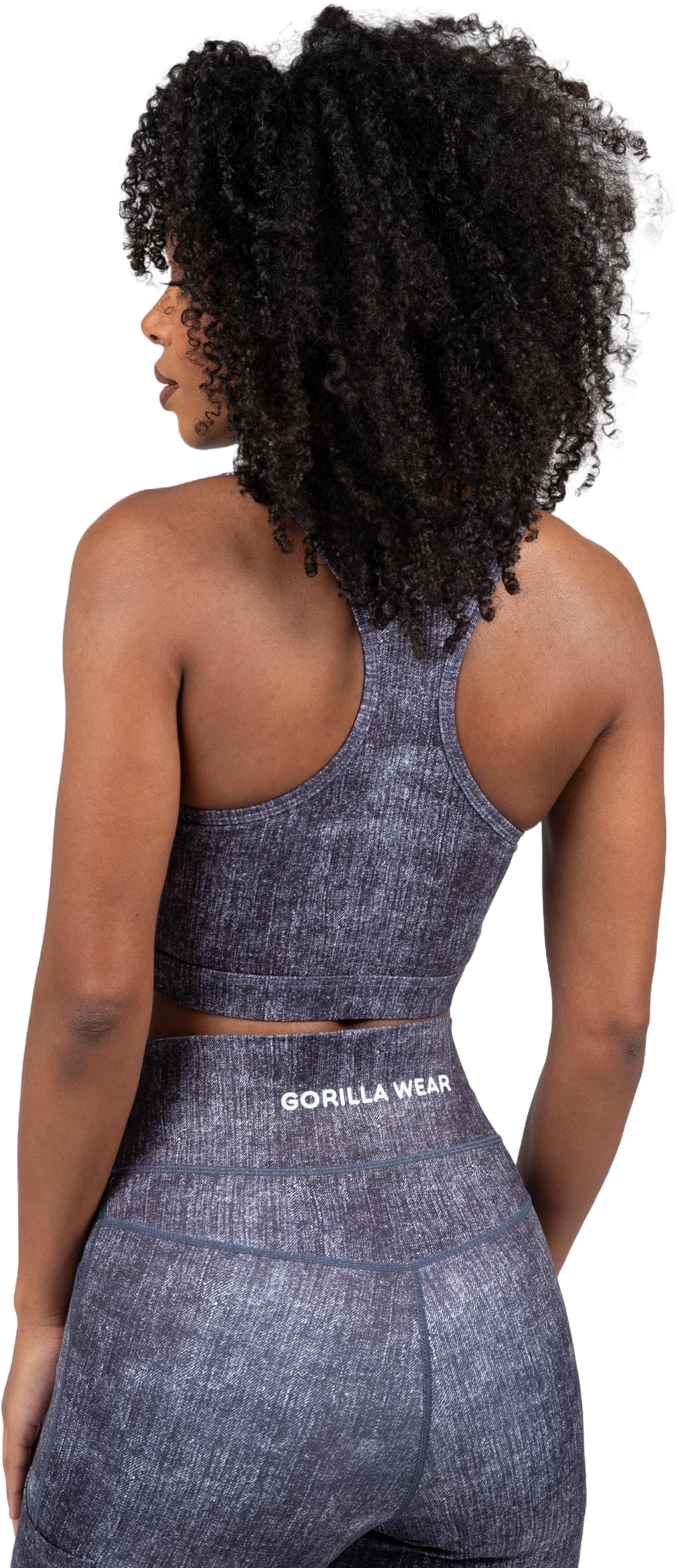 GORILLA WEAR, Camilla Zip-front Sports Bra