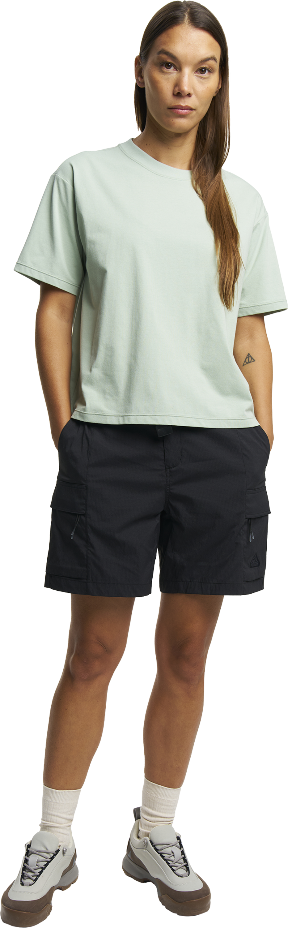 TENSON, Camper Cargo Shorts Women