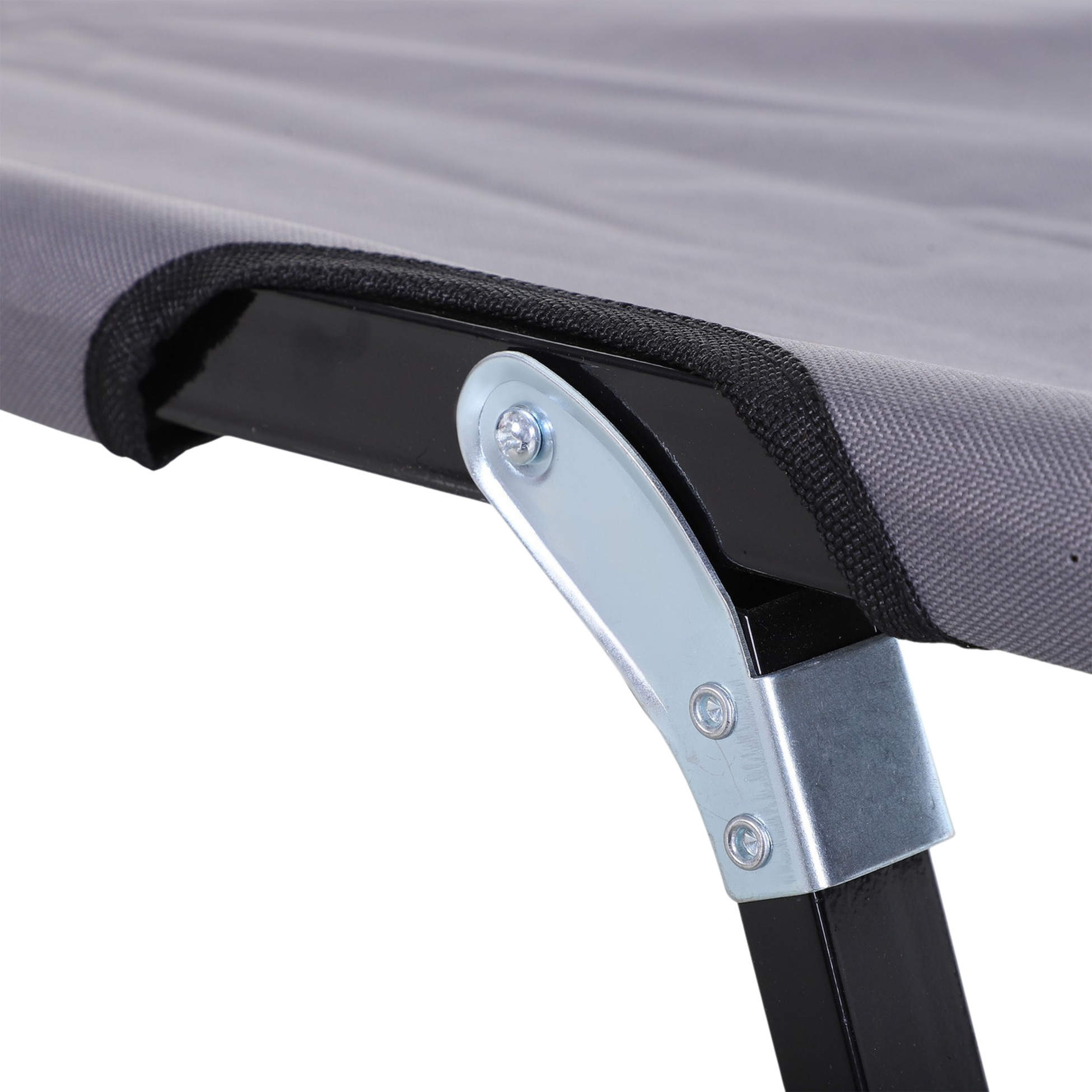 NORTHIX, Camping Bed, Foldable For 2 People, Camp Bed, Folding Bed With Carrying Bag, Can Hold Up To 136 Kg,