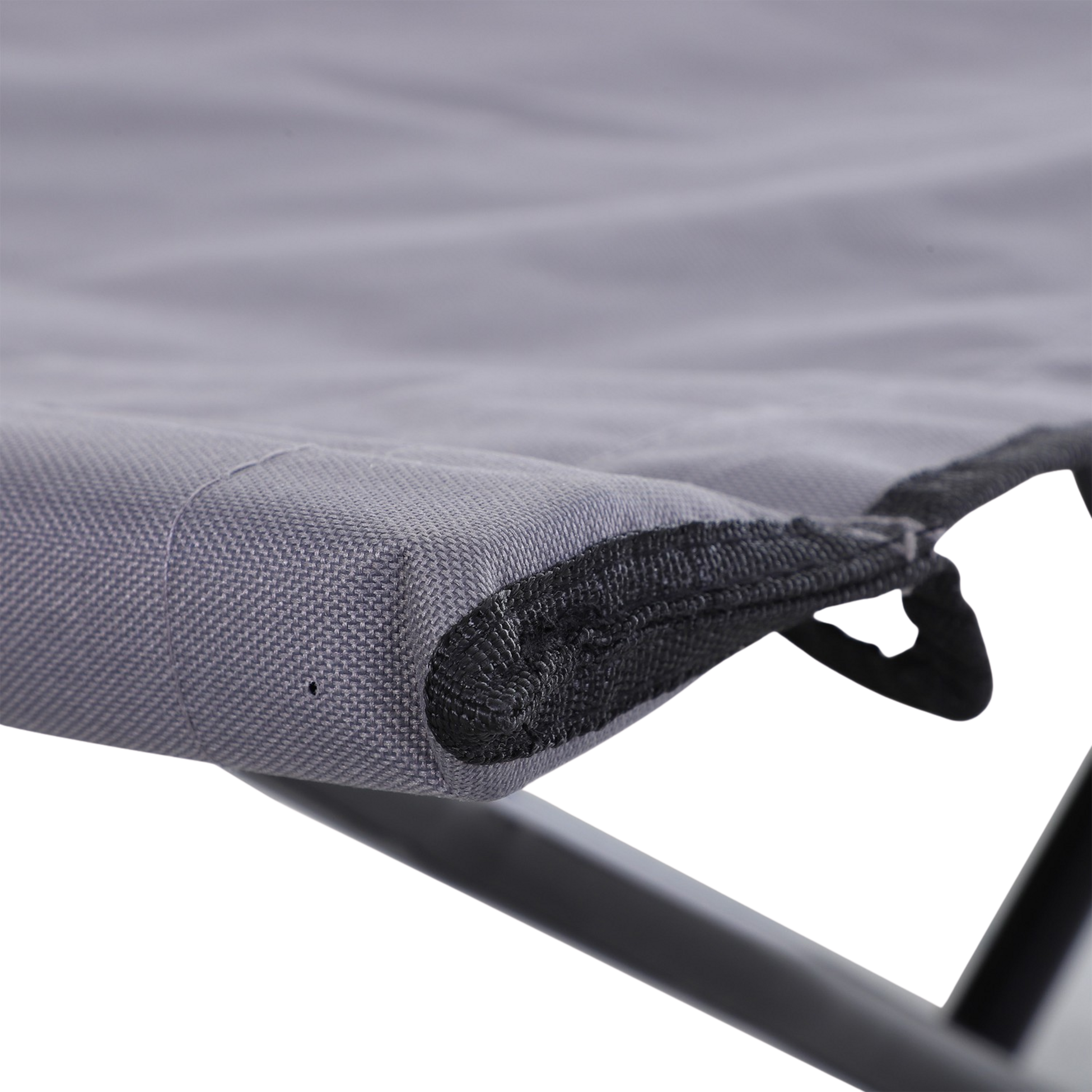 NORTHIX, Camping Bed, Foldable For 2 People, Camp Bed, Folding Bed With Carrying Bag, Can Hold Up To 136 Kg,