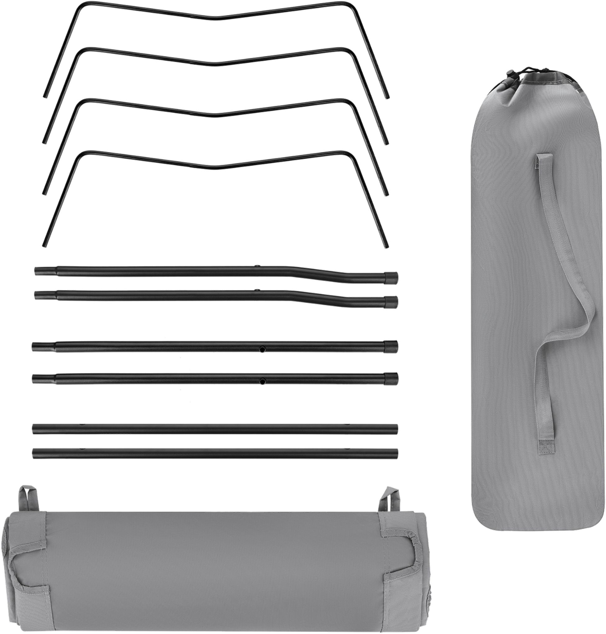 NORTHIX, Camping Bed, Ultra Light, Dark Gray