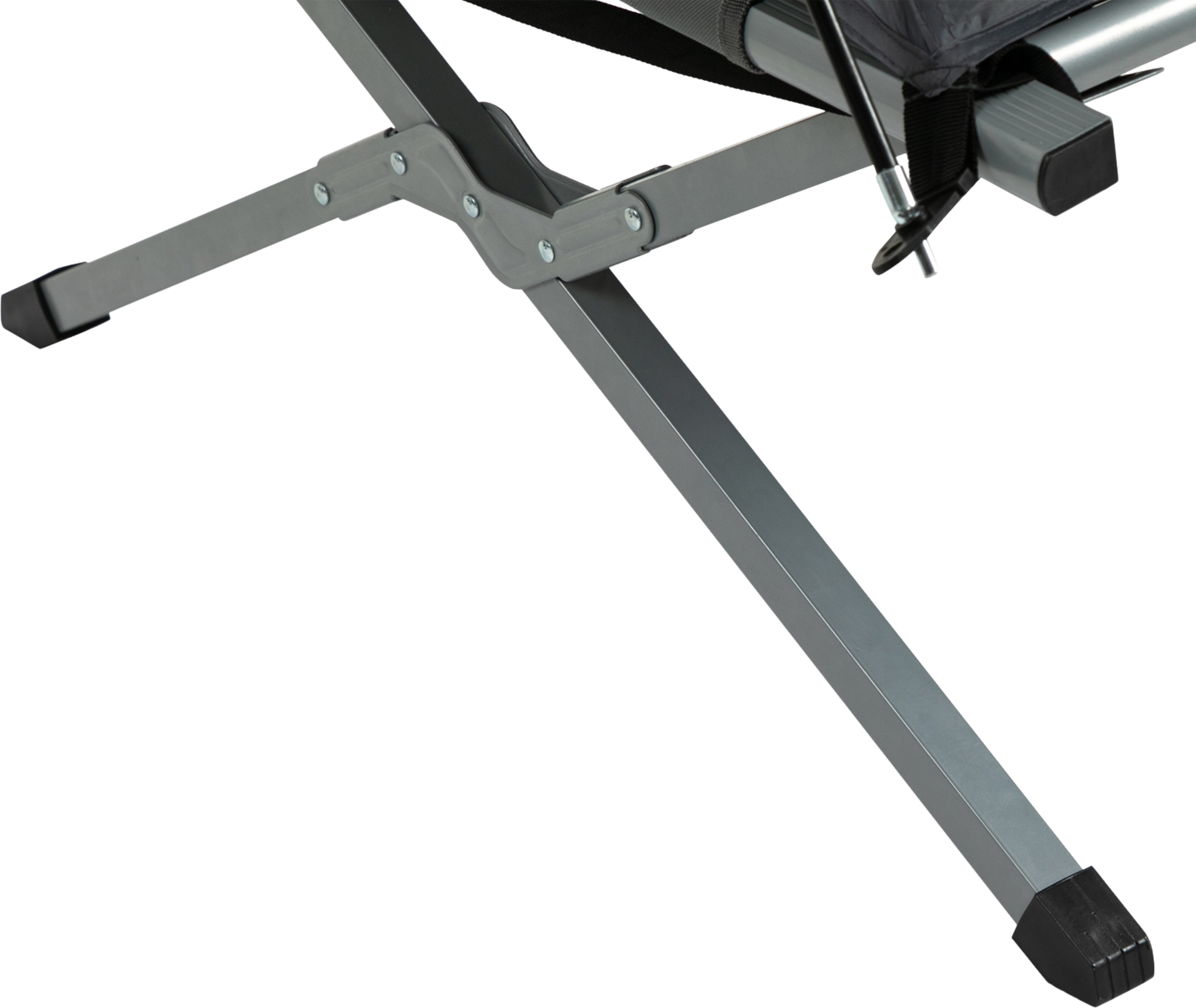 NORTHIX, Camping Bed With Tent Raised Camp Bed For 1 Person Dome Tent With Air Mattress Incl. Carry Bag Gray