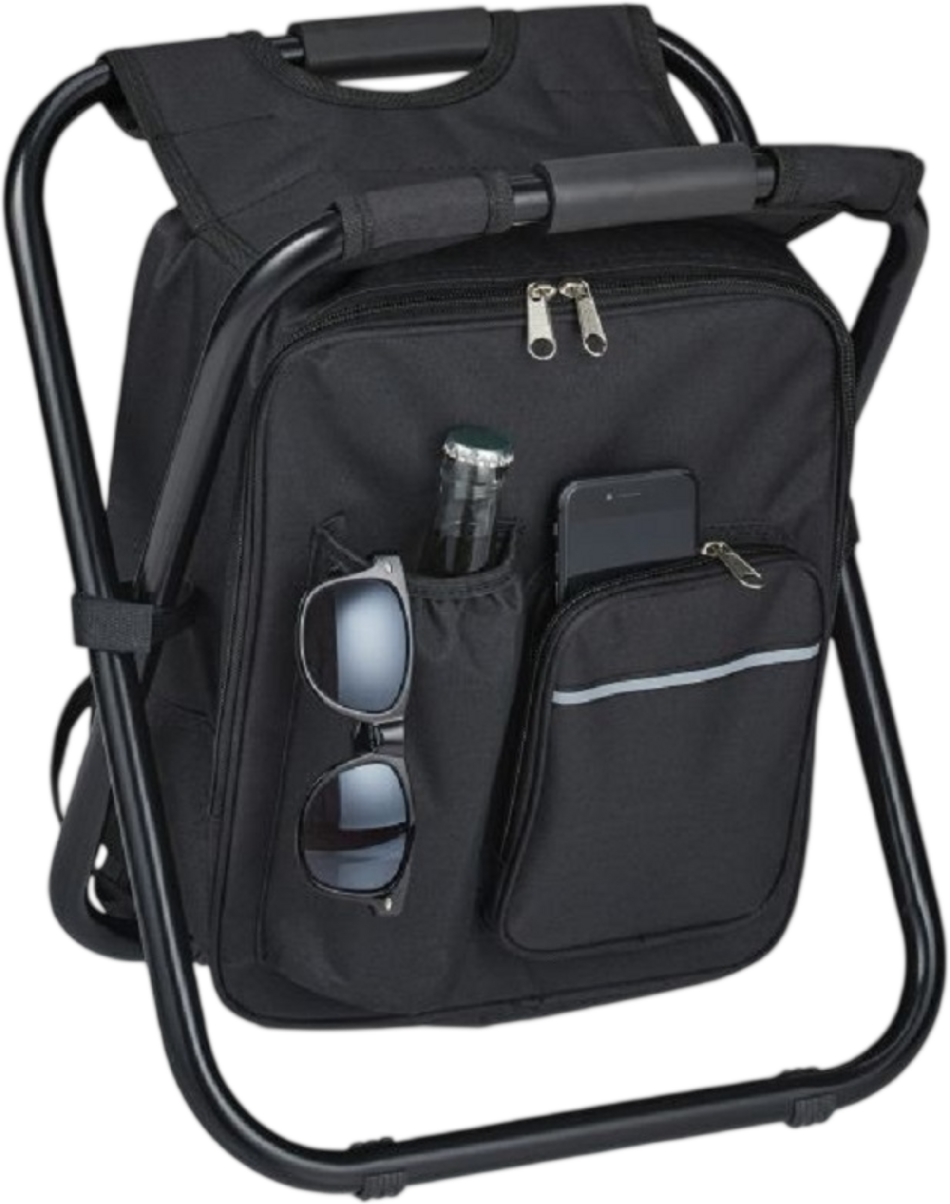 B2X, Camping Chair Foldable Black