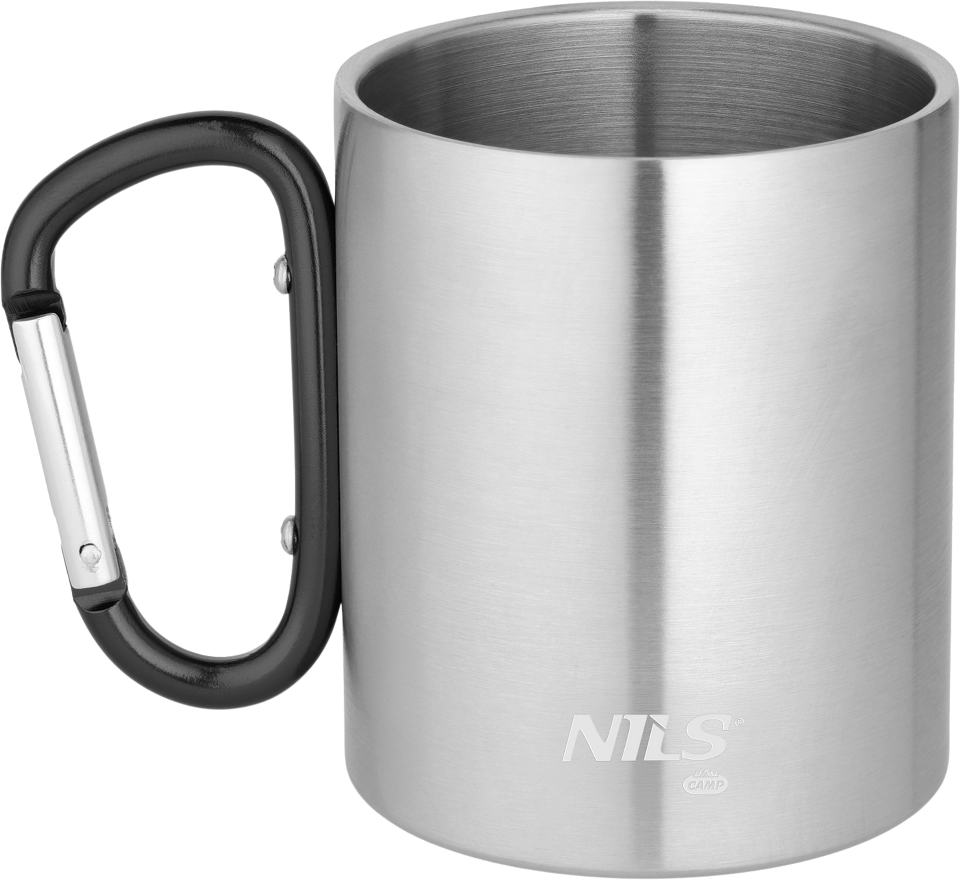 NORTHIX, Camping Mug With Carabiner, 300ml Stainless Steel