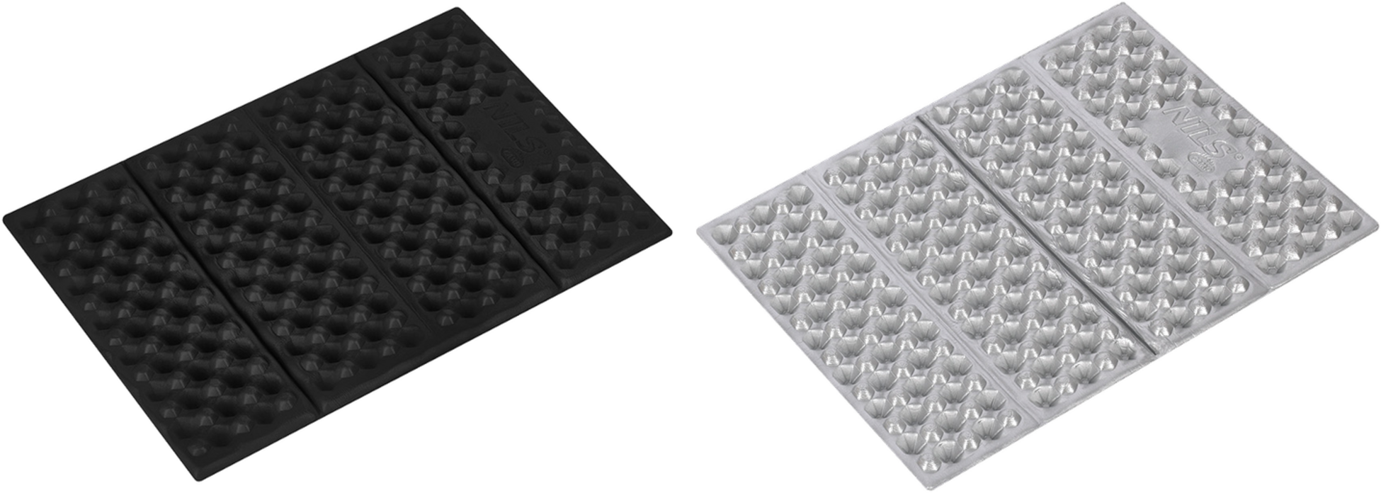 NORTHIX, Camping Seating Mat, Aluminum Bolster, 40 Cm, Black