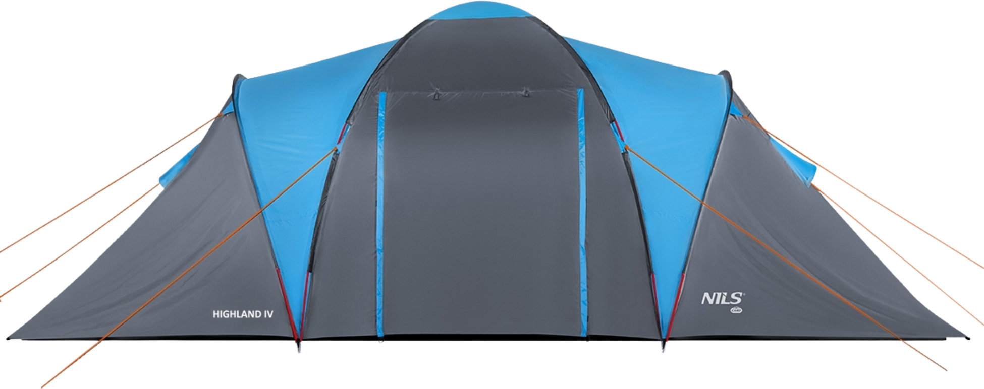 NORTHIX, Camping Tent, 4-person, Blue-gray