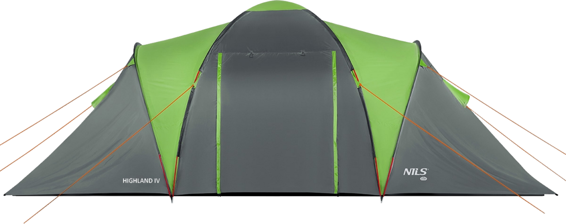 NORTHIX, Camping Tent, 4-person, Green-gray, Waterproof