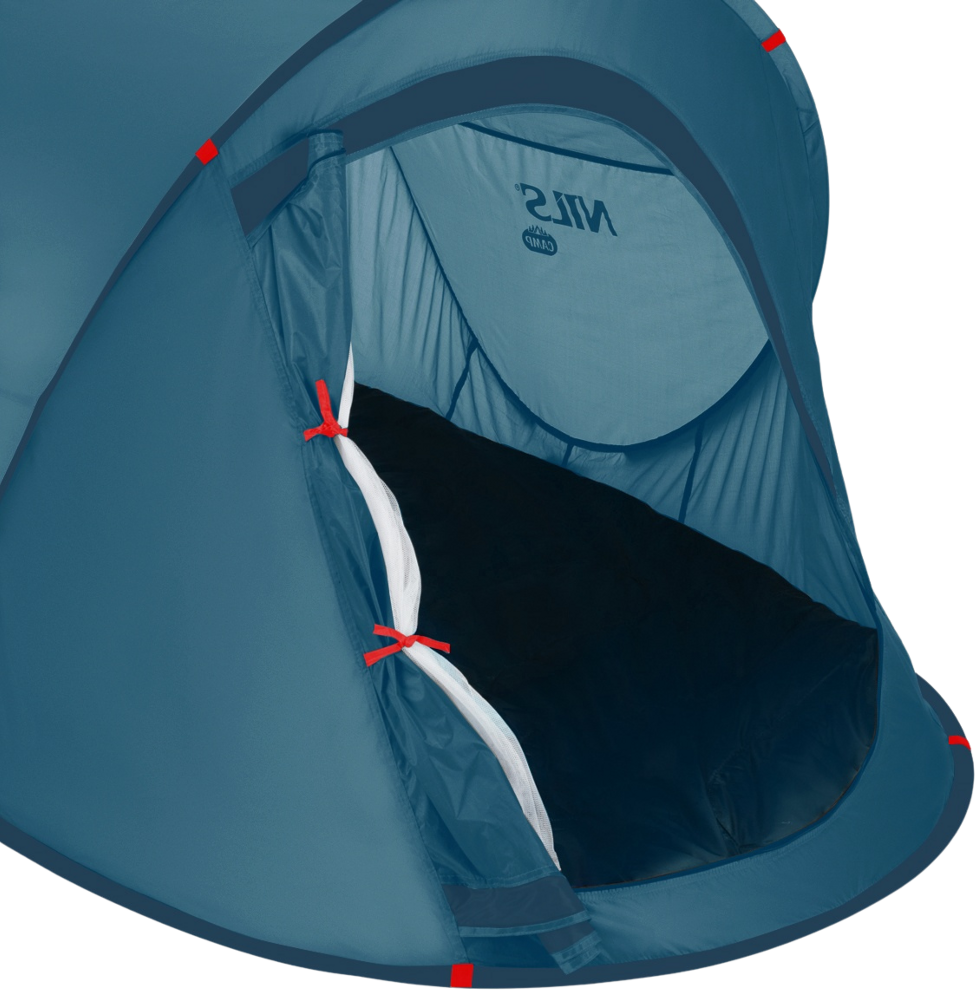 NORTHIX, Camping Tent, Blue, 4-person, Waterproof