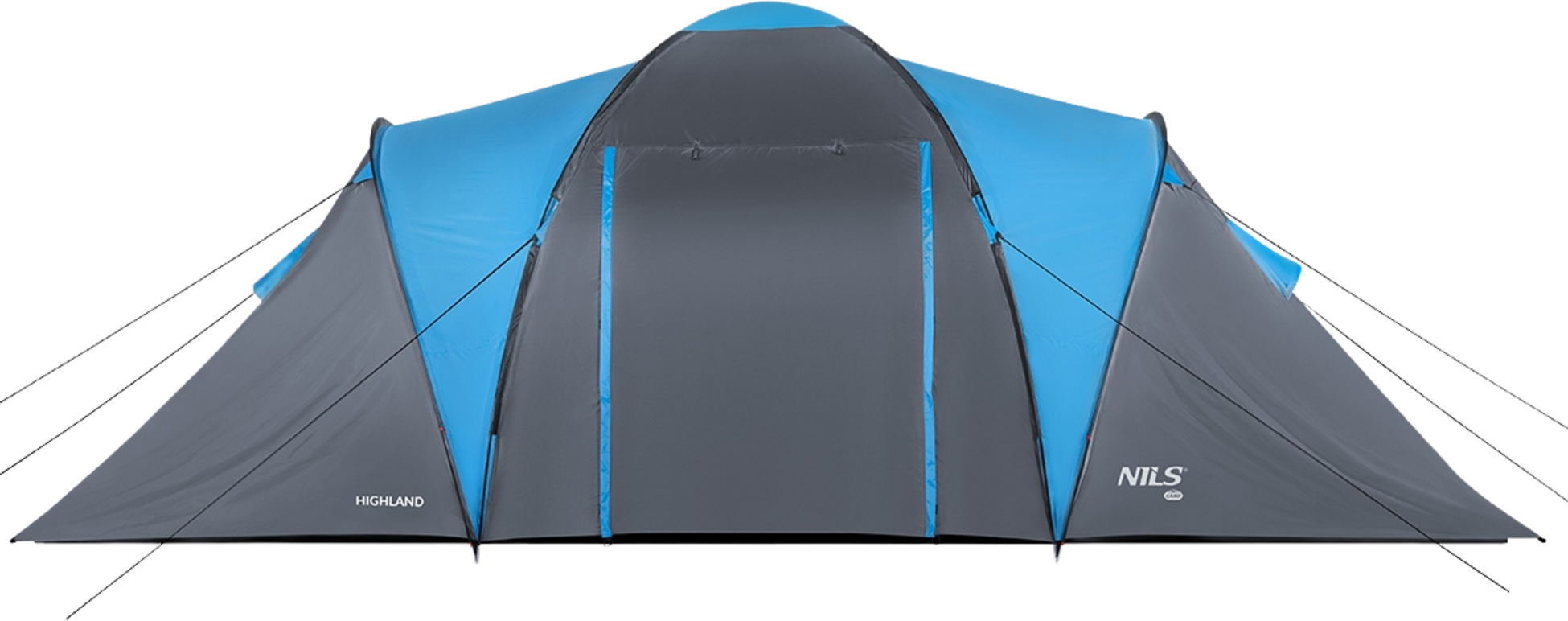 NORTHIX, Camping Tent, Blue-gray, 4-person, Waterproof