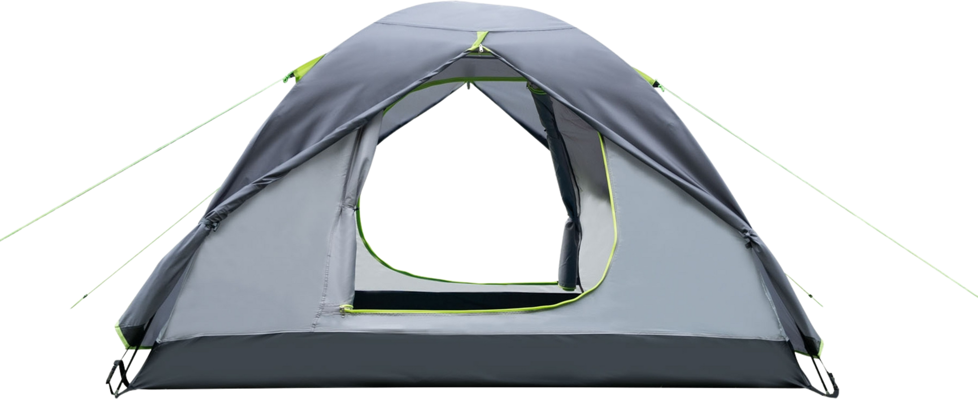 NORTHIX, Camping Tent, Dark Gray, 4-person, Waterproof