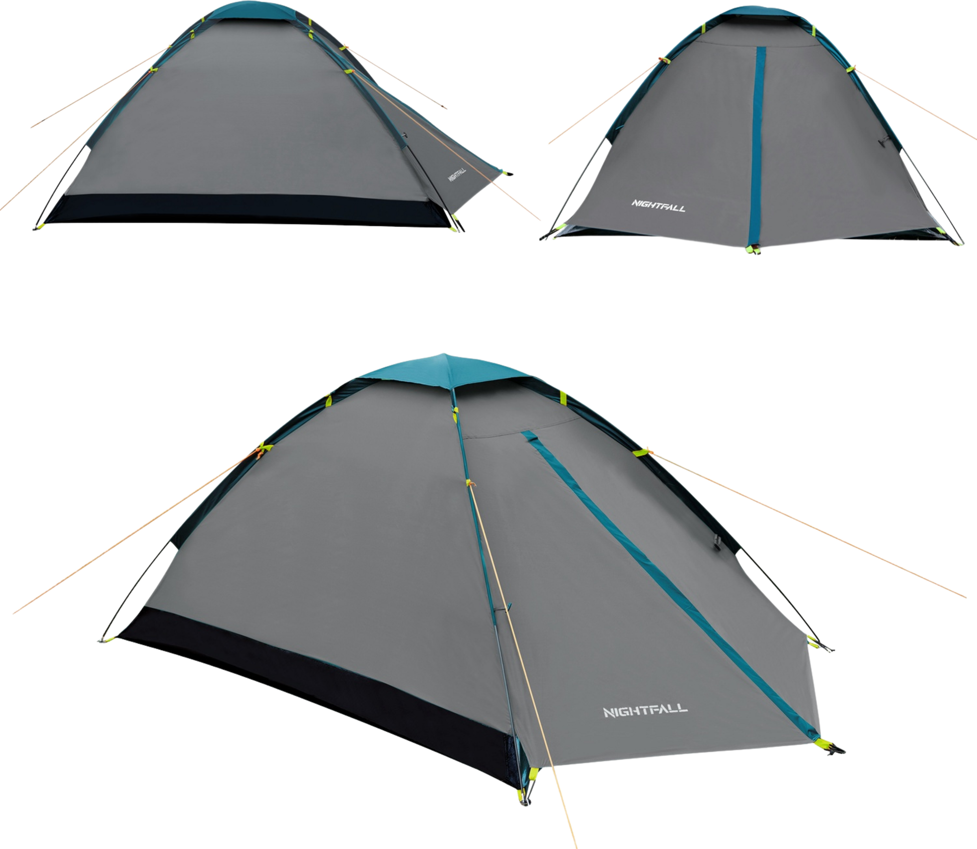 NORTHIX, Camping Tent, Gray-blue, Nightfall Series