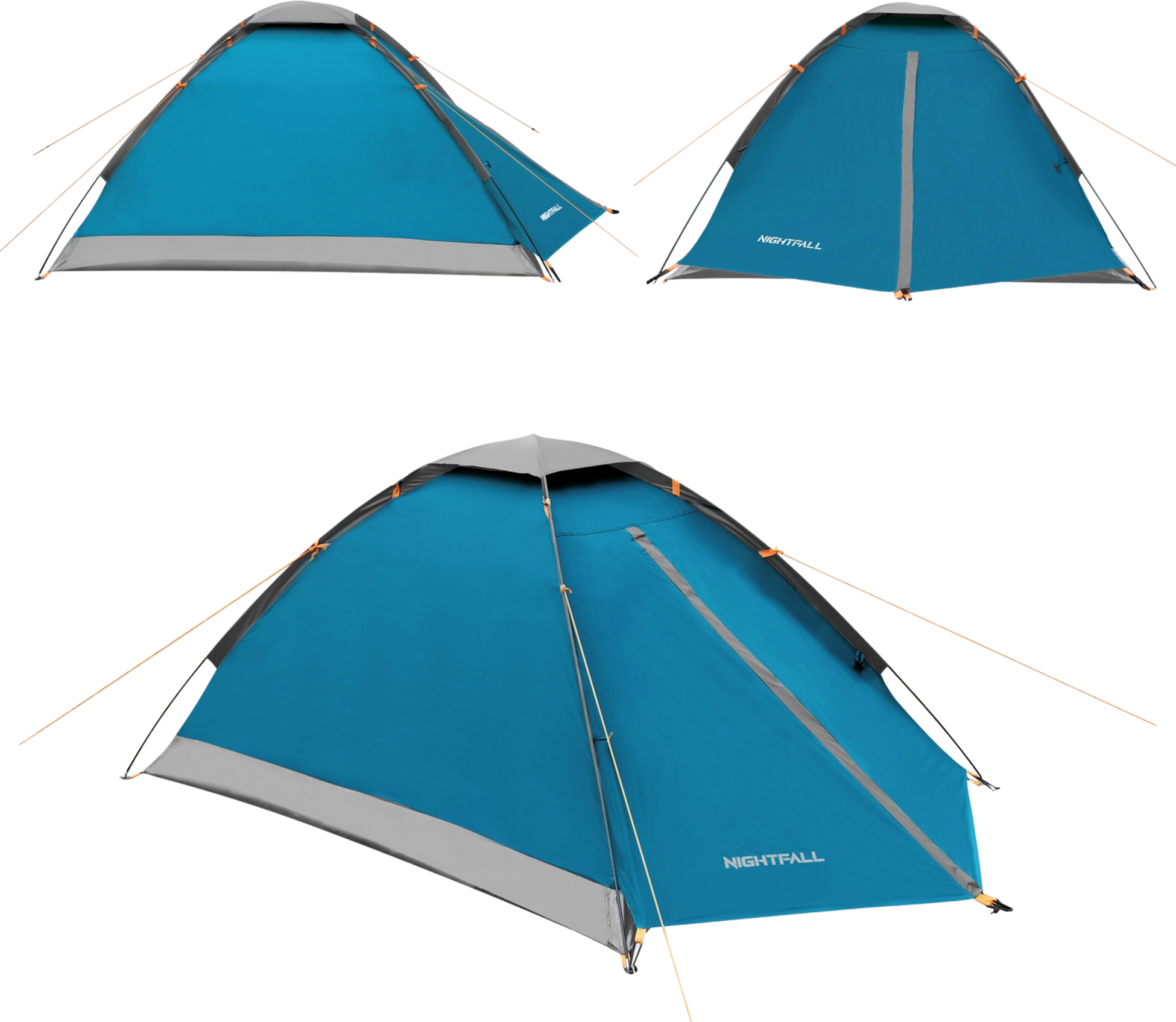 NORTHIX, Camping Tent, Gray/light Gray, 2-person