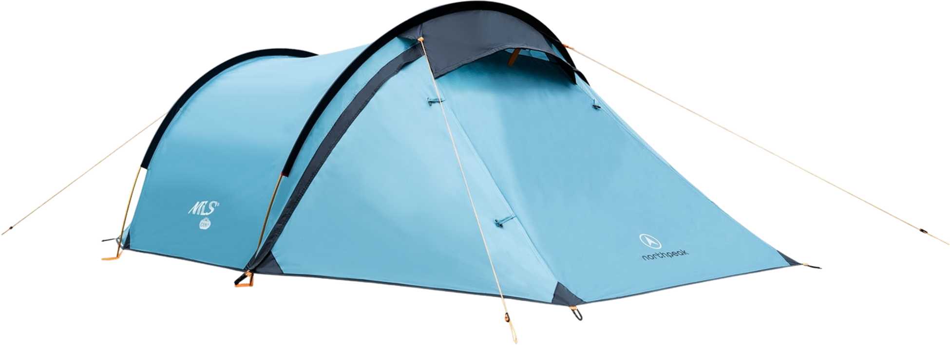 NORTHIX, Camping Tent &ndash; 3-person, Waterproof, Blue