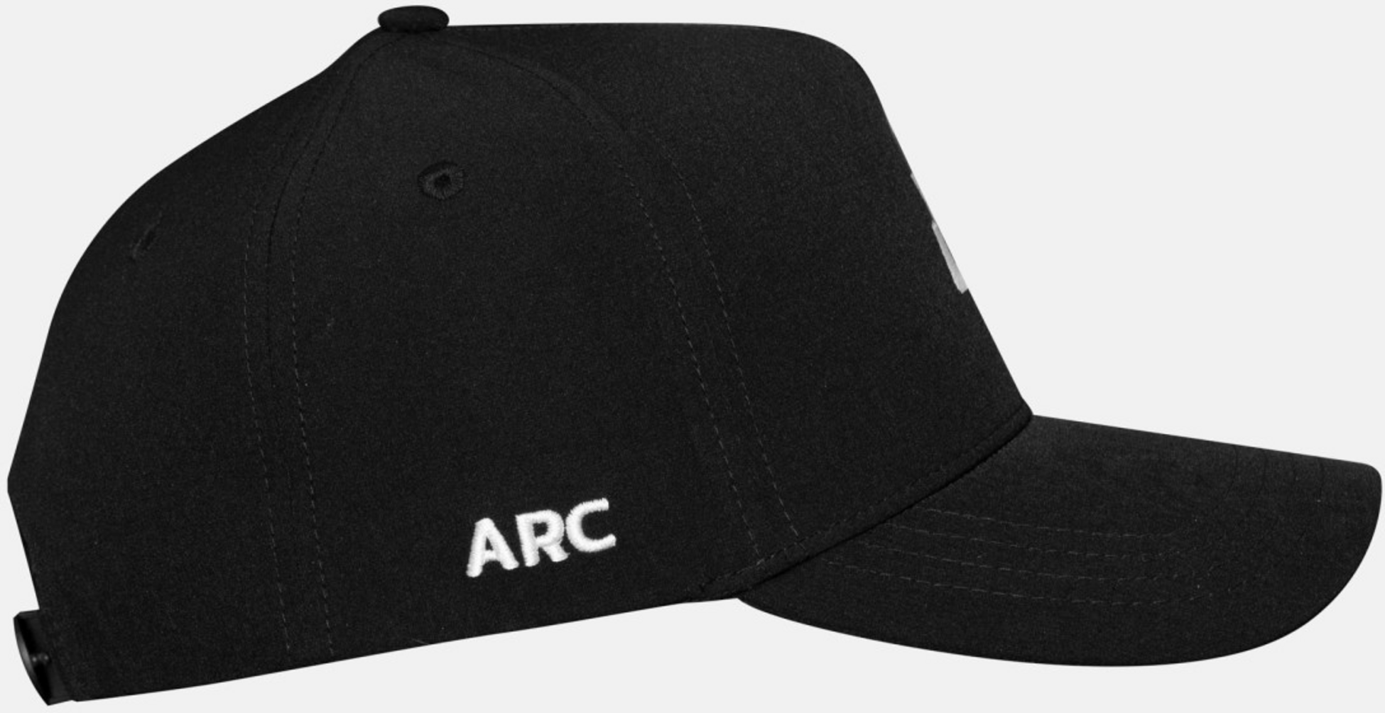 KOSA, Cap With Arc Embroidery Black
