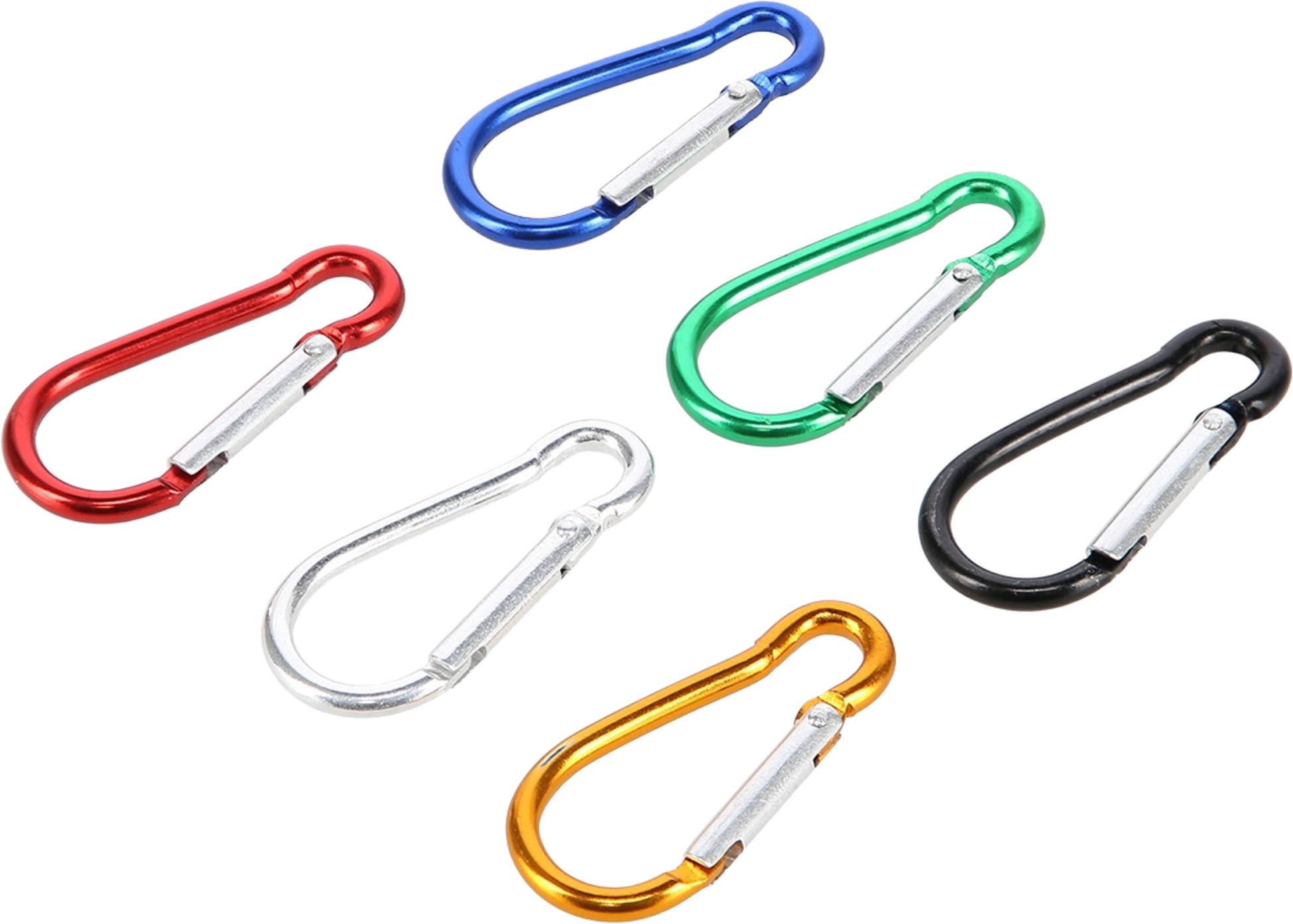 NORTHIX, Carabiner Set, 6 Pcs &ndash; Durable And Lightweight