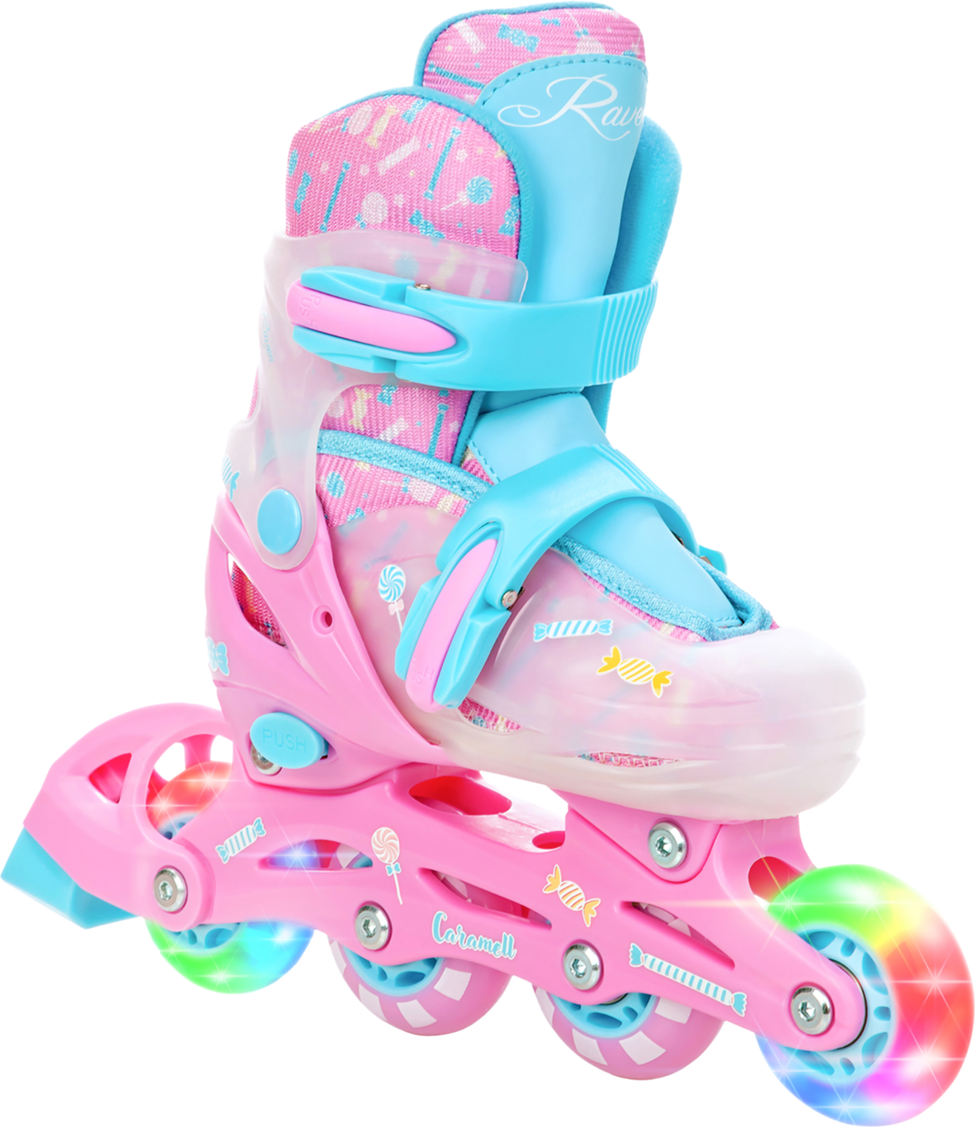 RAVEN, Caramell (front and rear LED wheels)