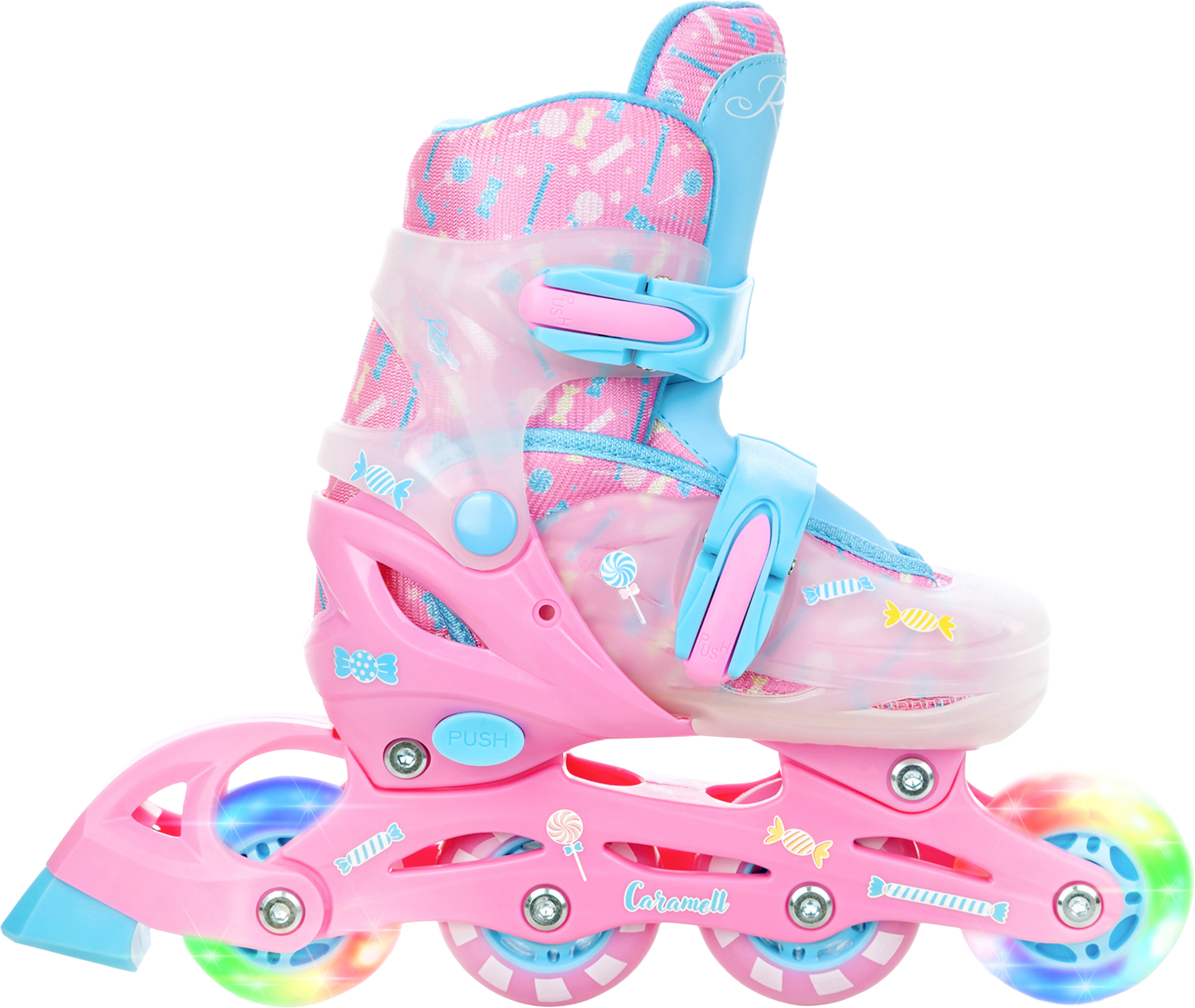 RAVEN, Caramell (front and rear LED wheels)