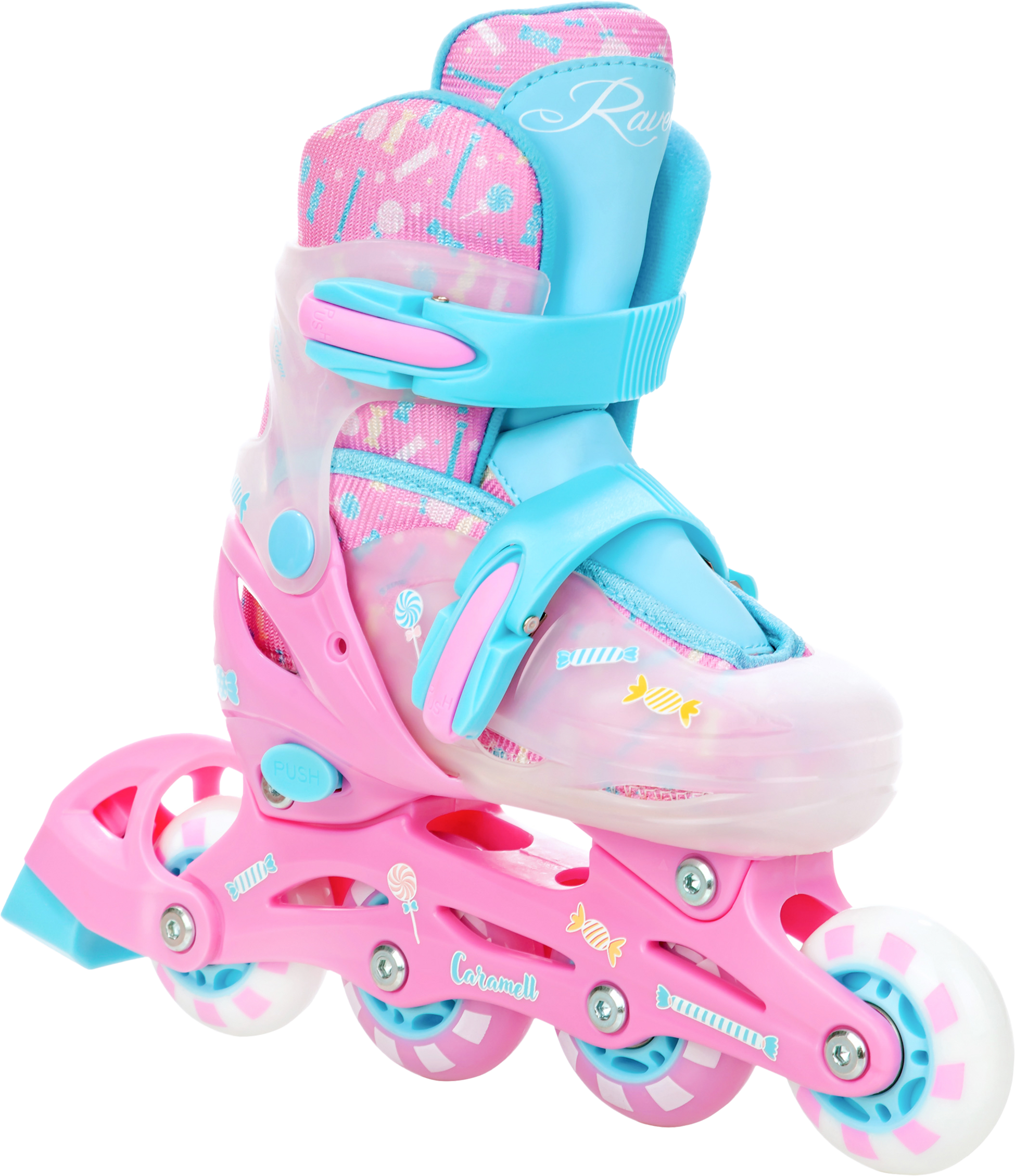 RAVEN, Caramell (front and rear LED wheels)