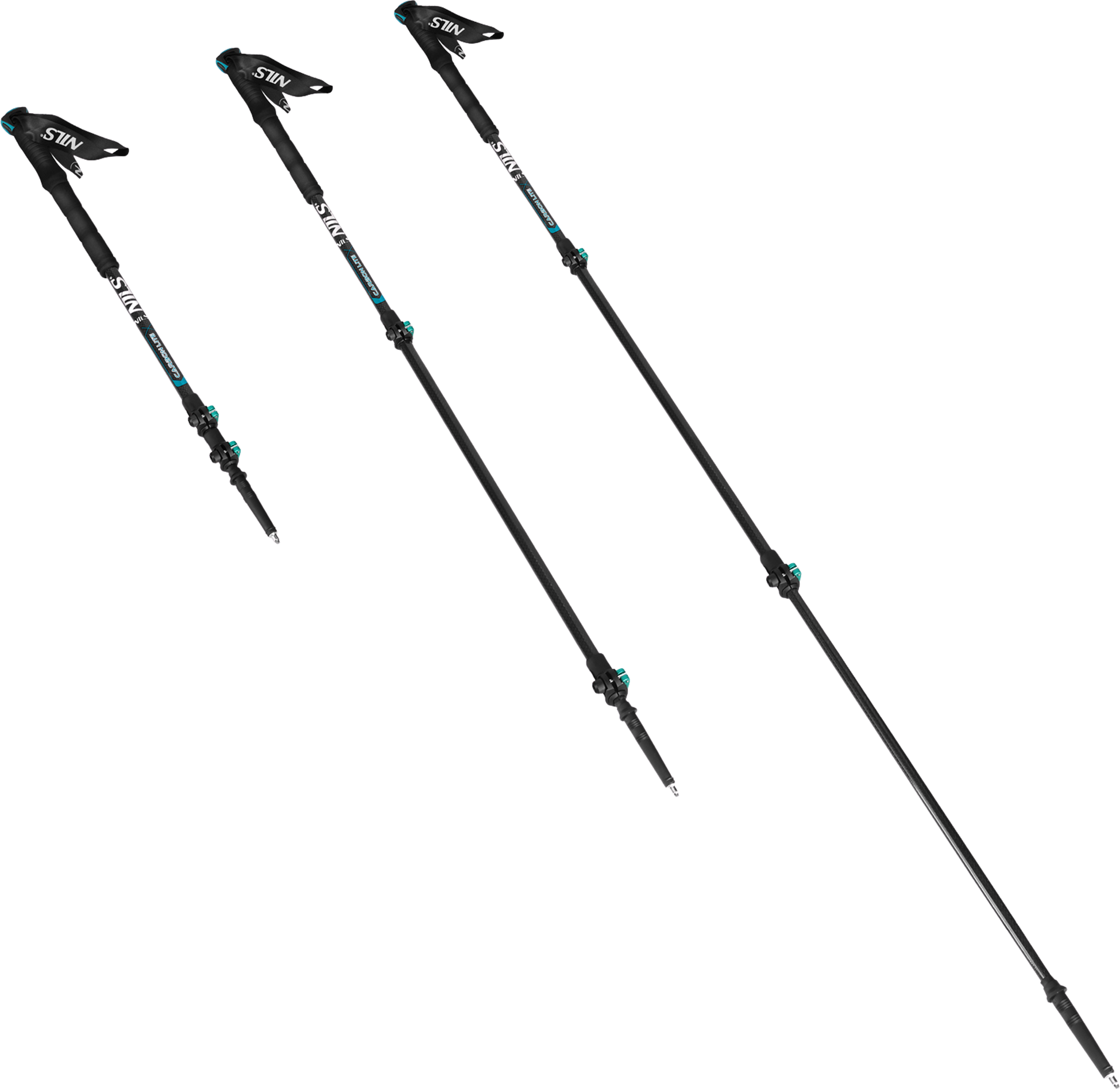 NORTHIX, Carbon Fibre Trekking Poles &ndash; Lightweight, Durable