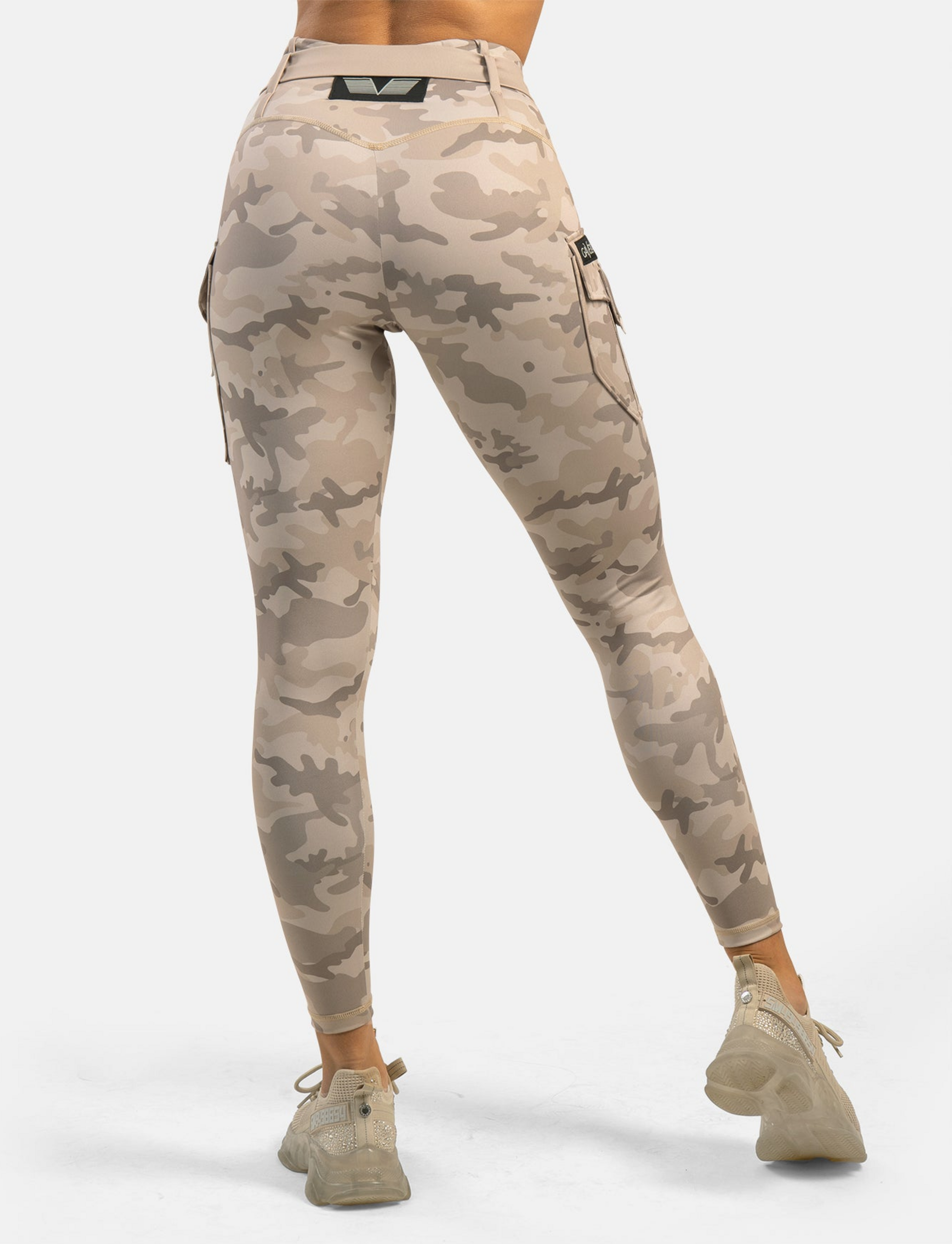 GAVELO, Cargo Leggings Sand Dune