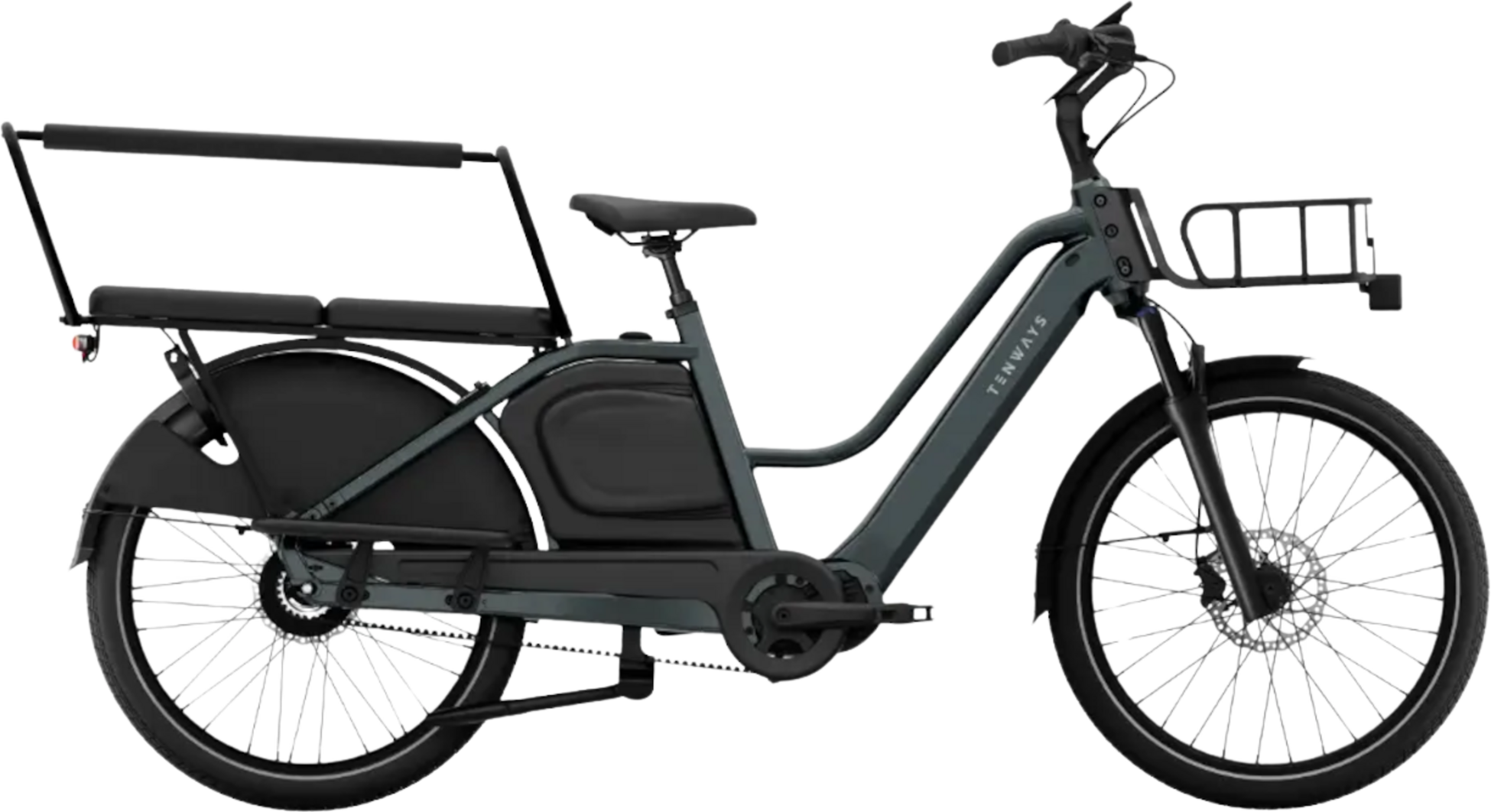 TENWAYS, Cargobike Tenways Longtail Duo