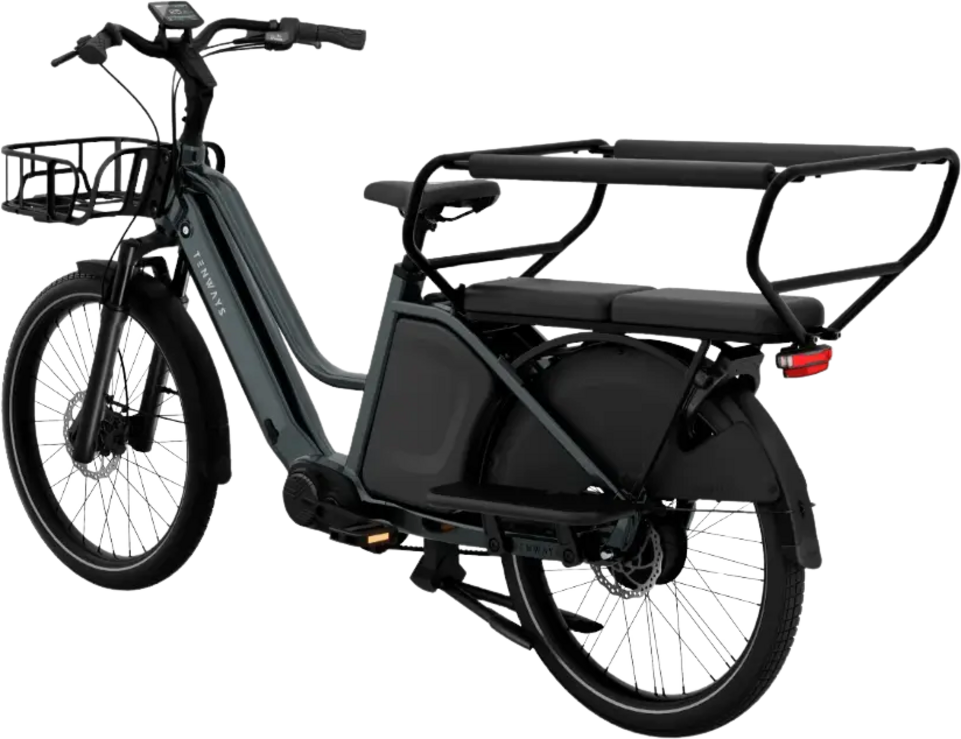 TENWAYS, Cargobike Tenways Longtail Duo