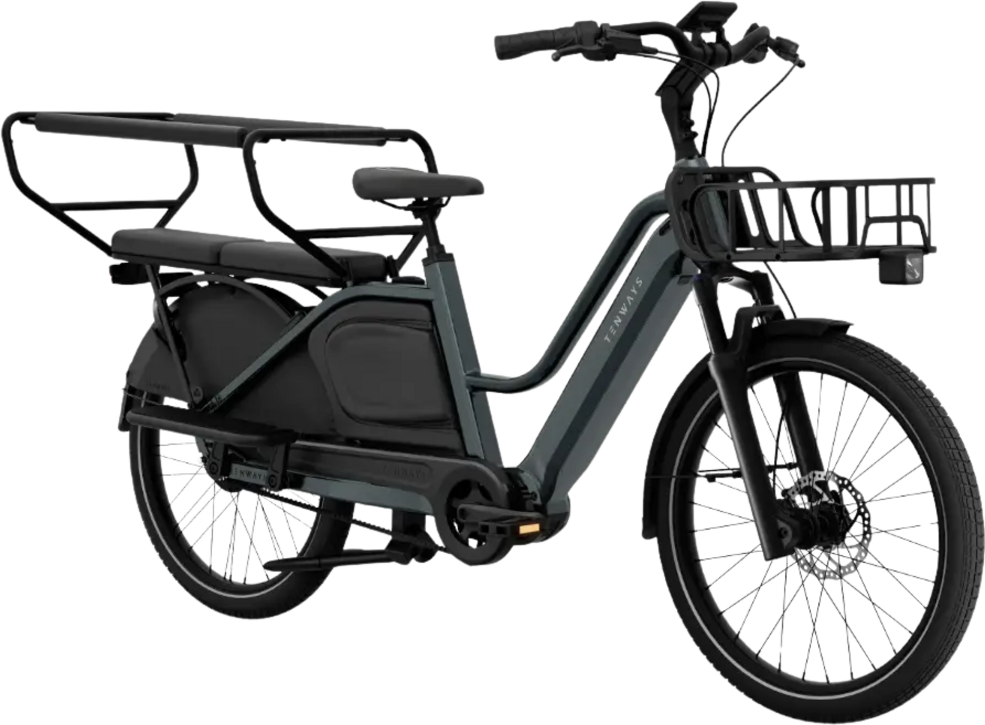 TENWAYS, Cargobike Tenways Longtail Duo